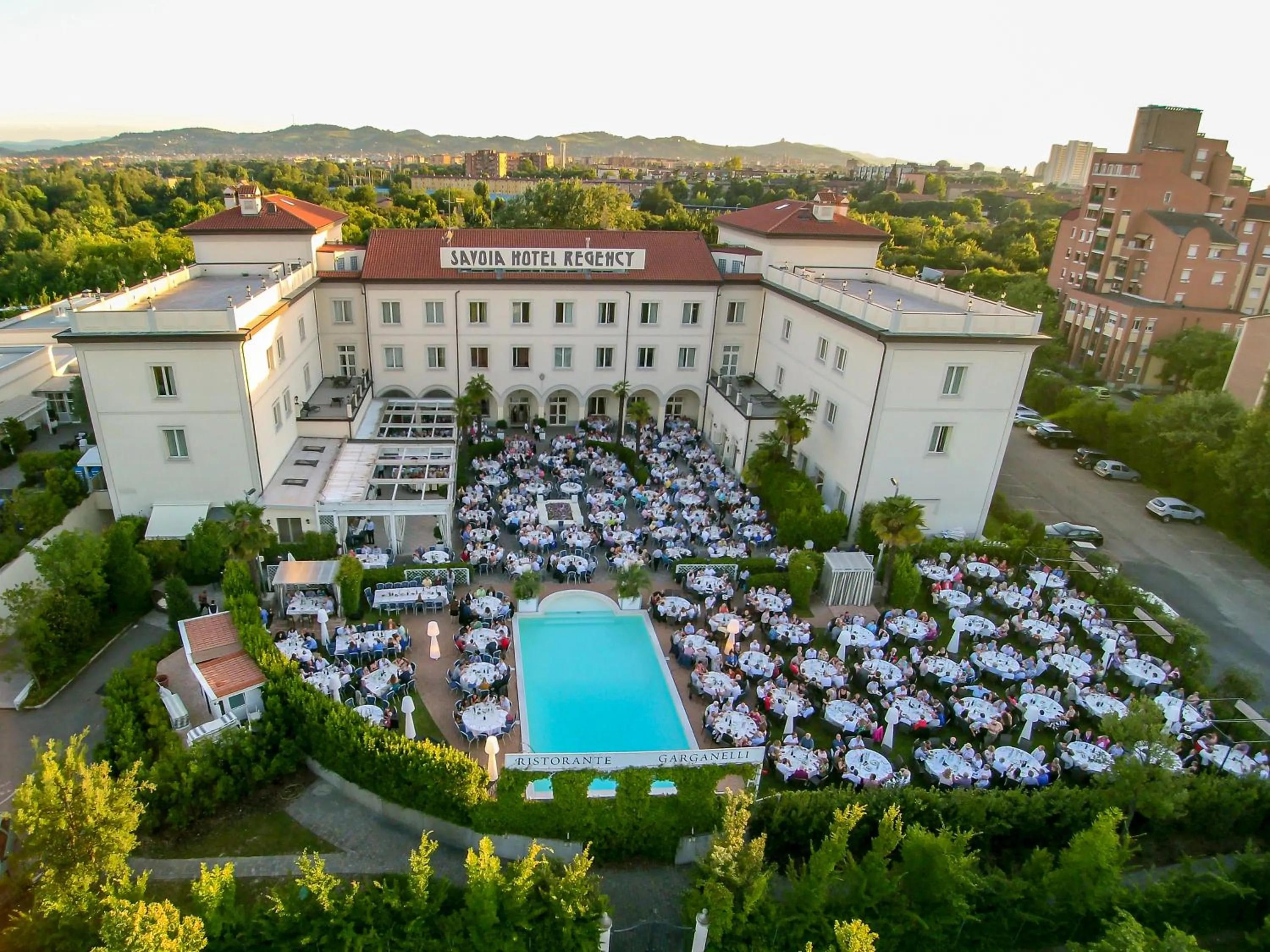 Bird's eye view in Savoia Hotel Regency