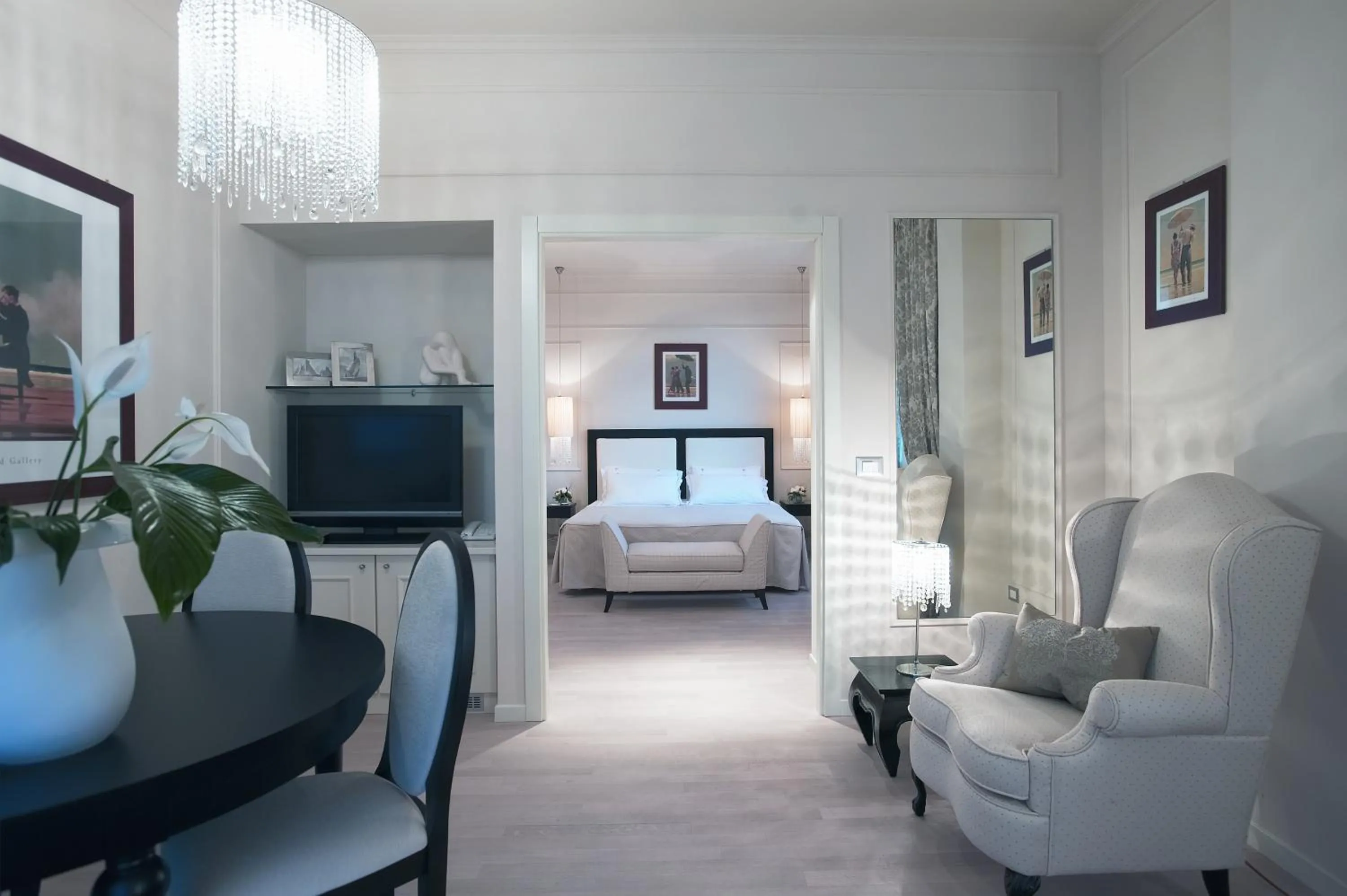 Bed in Savoia Hotel Regency