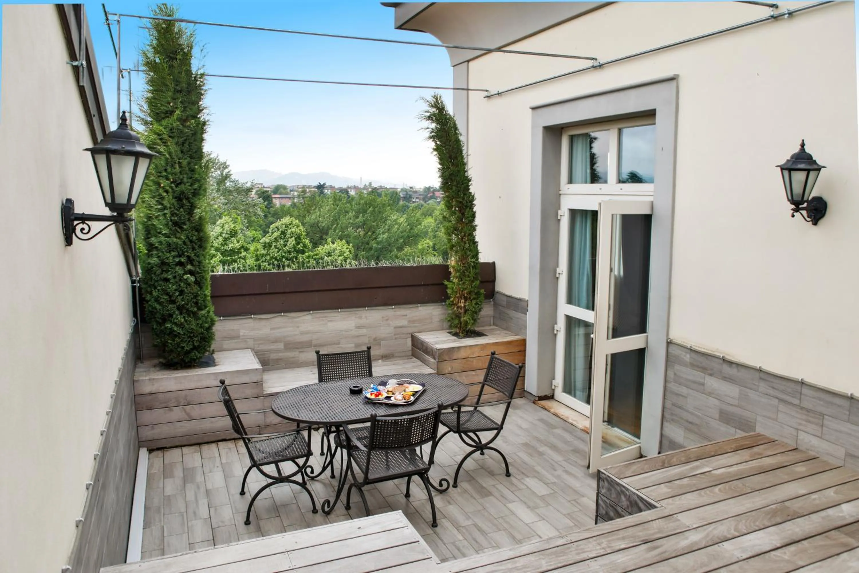 Balcony/Terrace in Savoia Hotel Regency