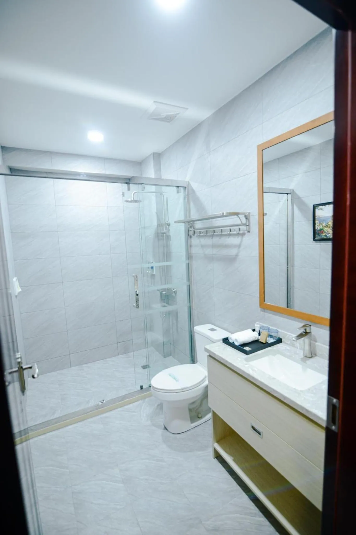 Bathroom in The Caye Hotel Caye Caulker