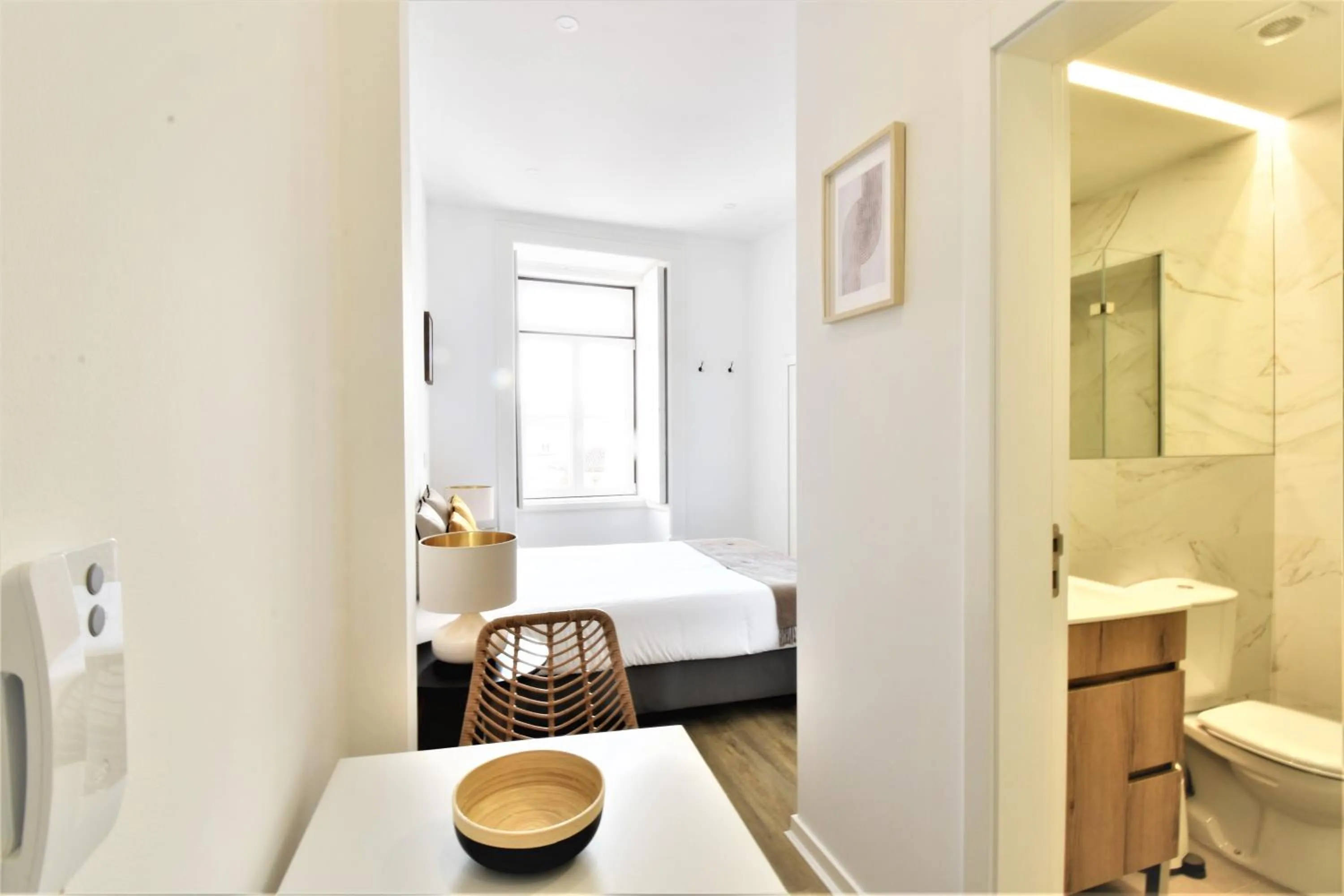 Bed in Sophia Studios