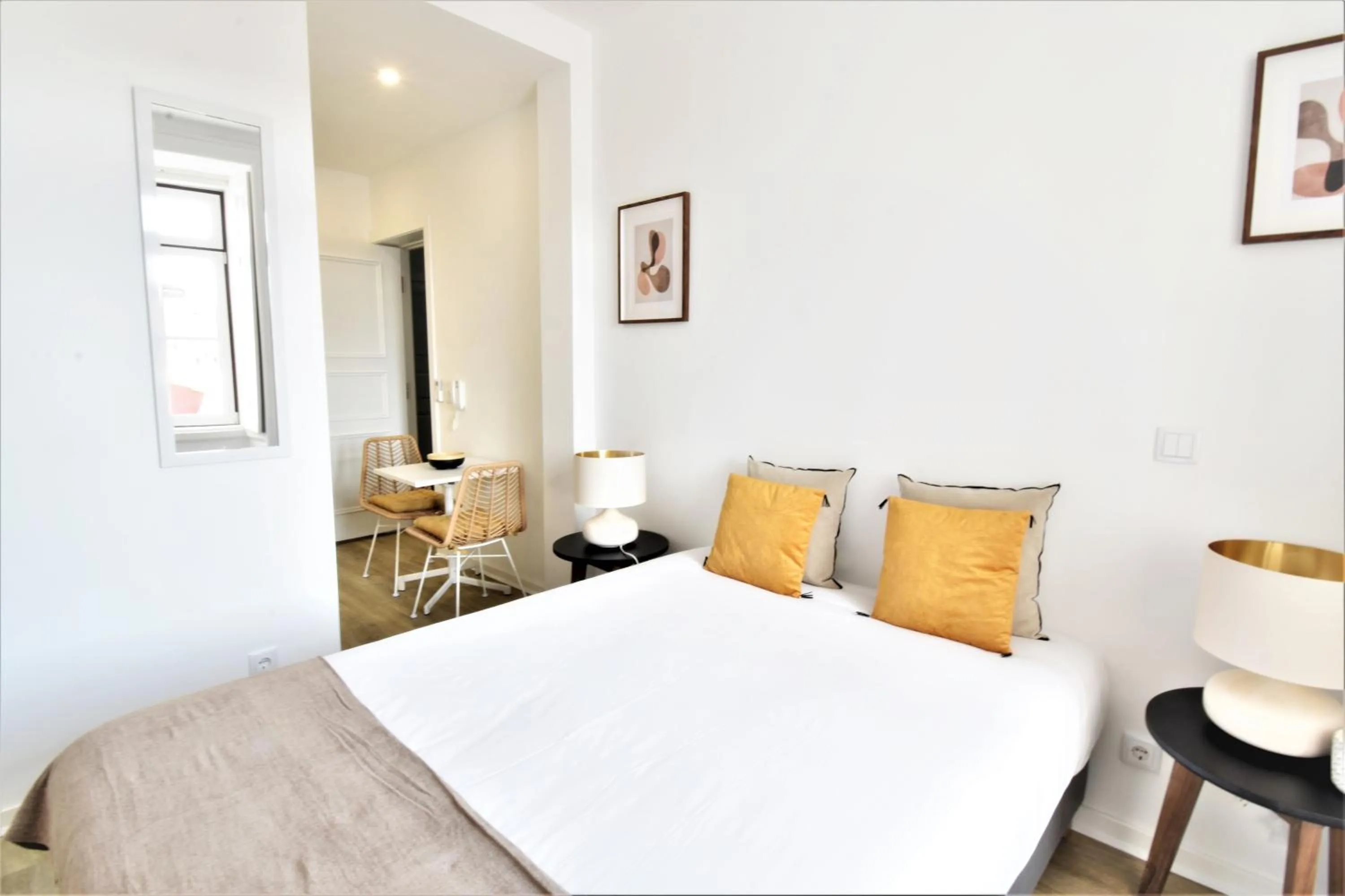 Bed in Sophia Studios