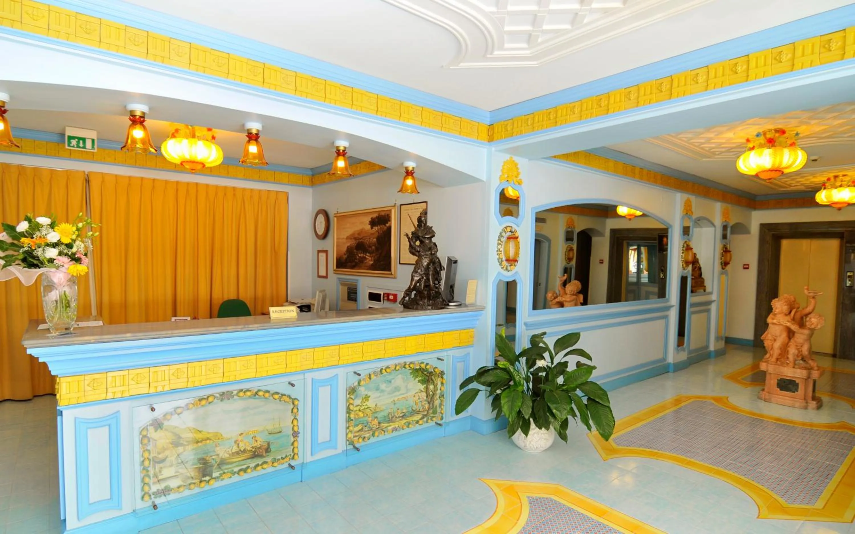 Lobby or reception in Hotel Eliseo Park's