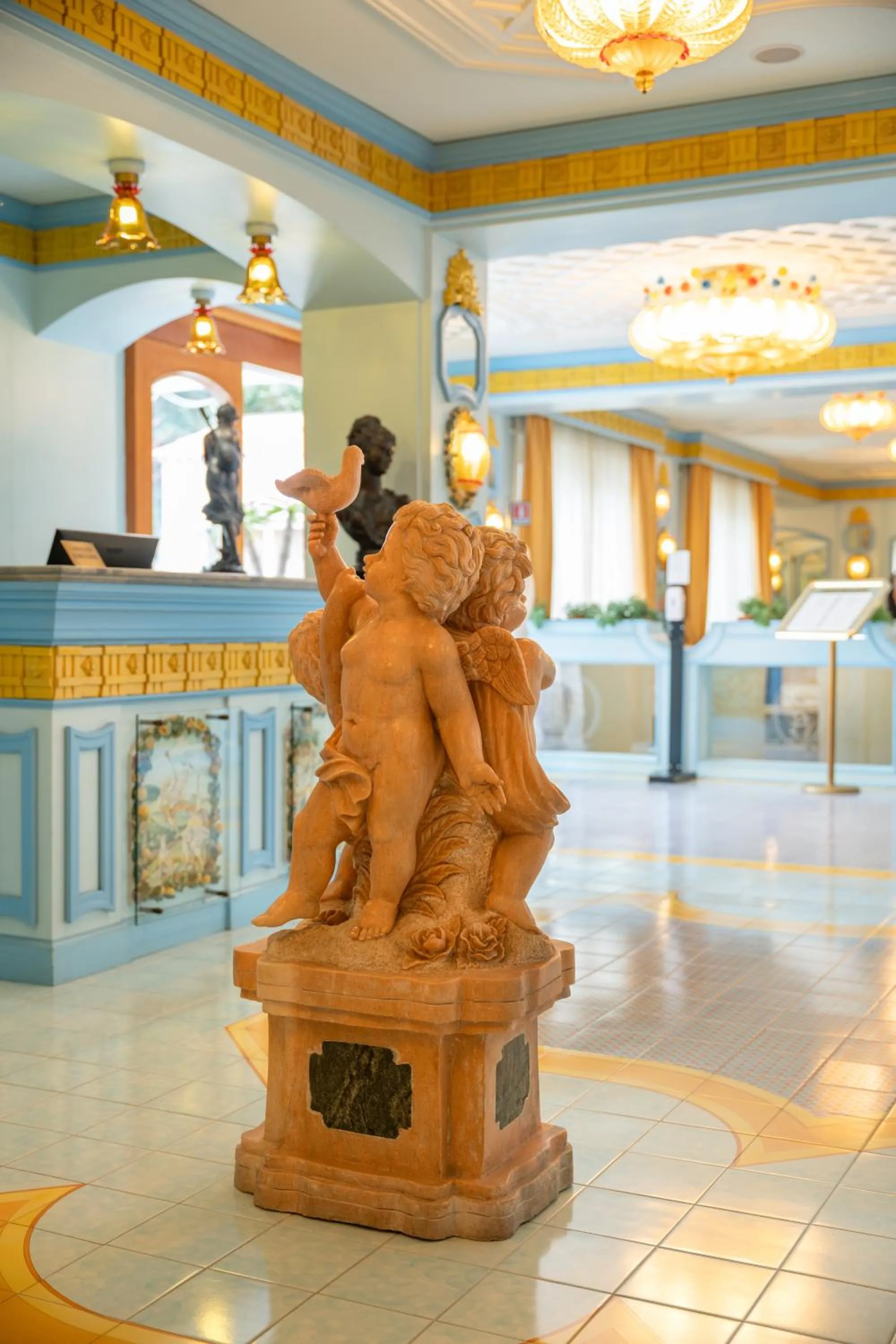 Lobby or reception in Hotel Eliseo Park's