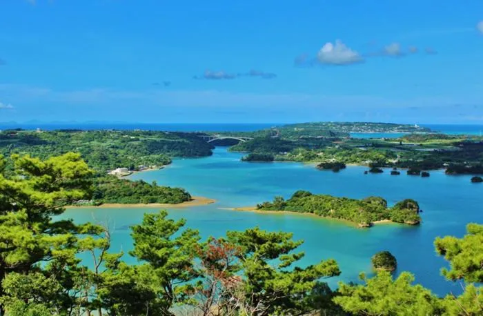 Natural landscape in Private Villas Ryuz備瀬