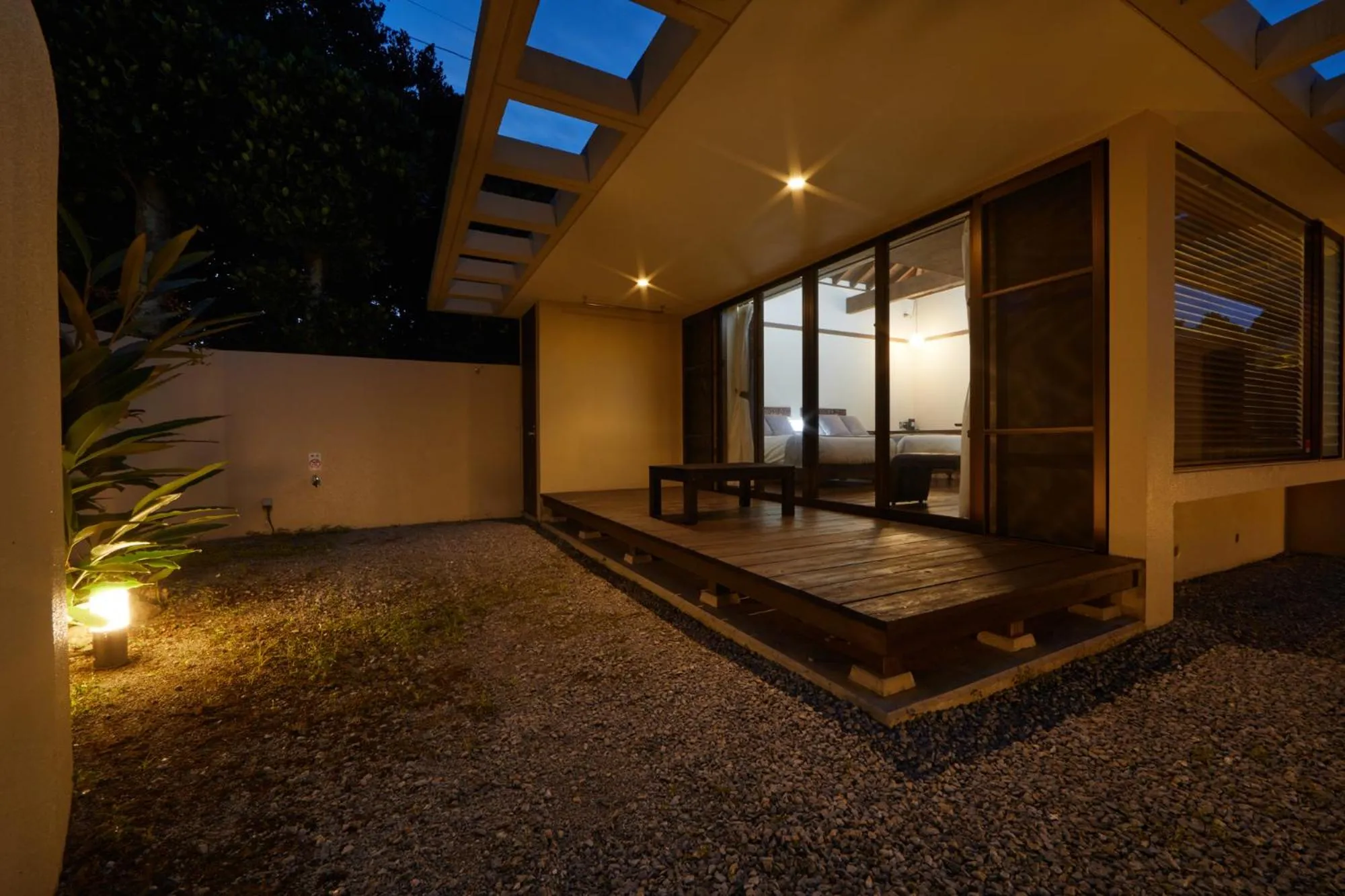 Balcony/Terrace in Private Villas Ryuz備瀬