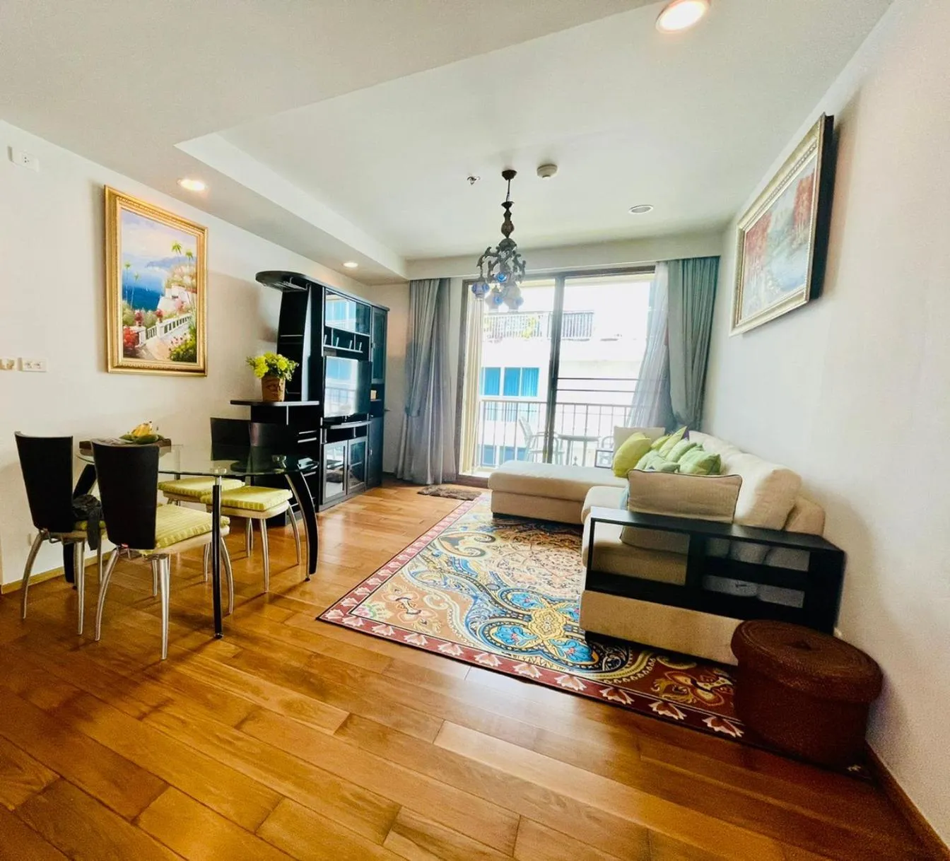 Living room in Baan San Suk Hua Hin