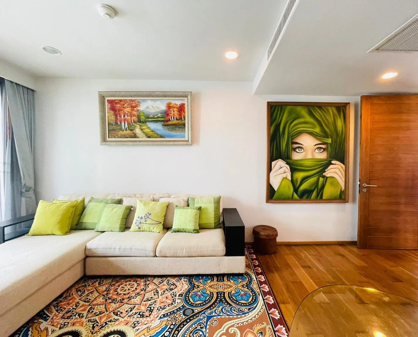 Living room in Baan San Suk Hua Hin