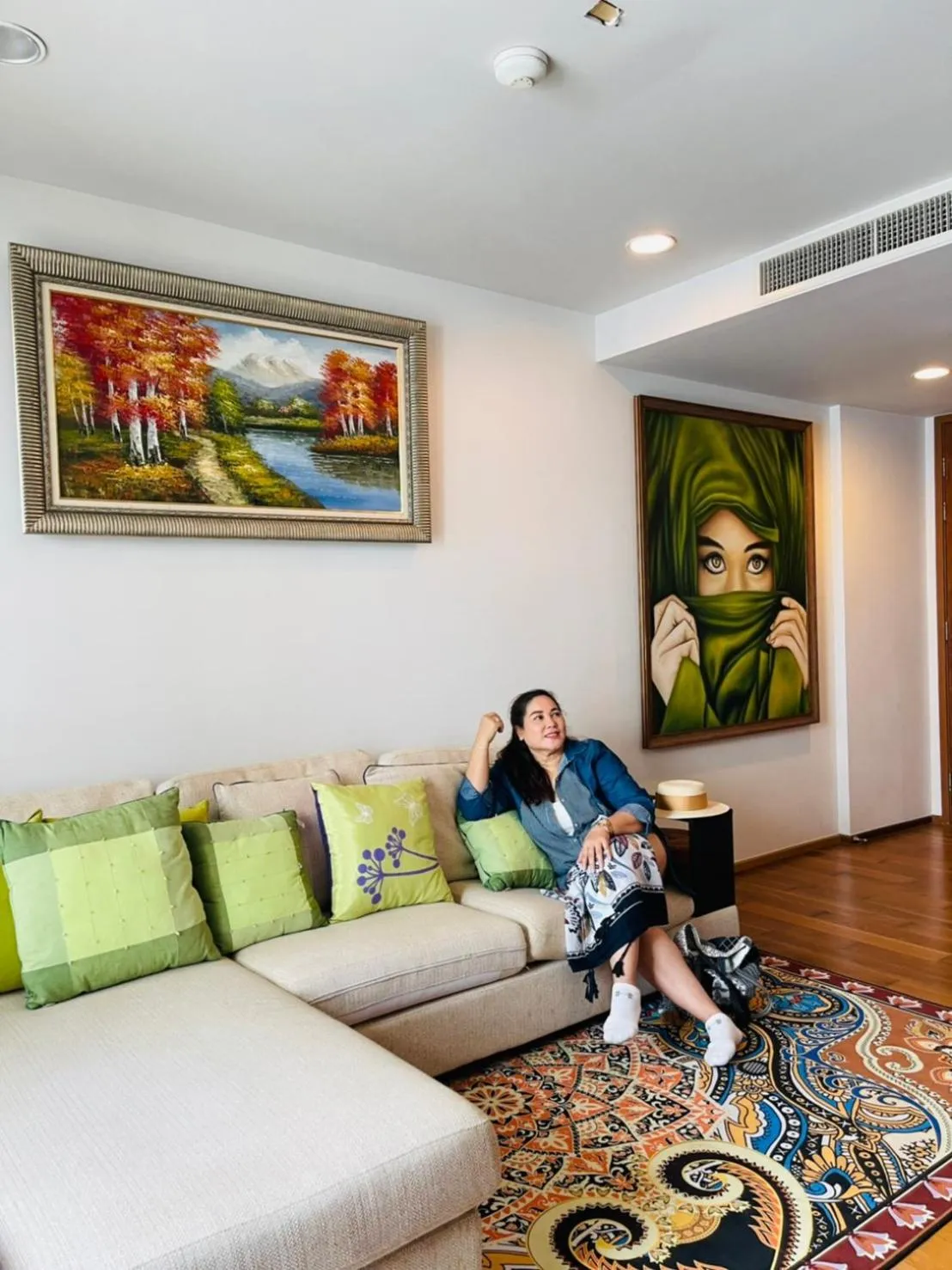 Living room in Baan San Suk Hua Hin