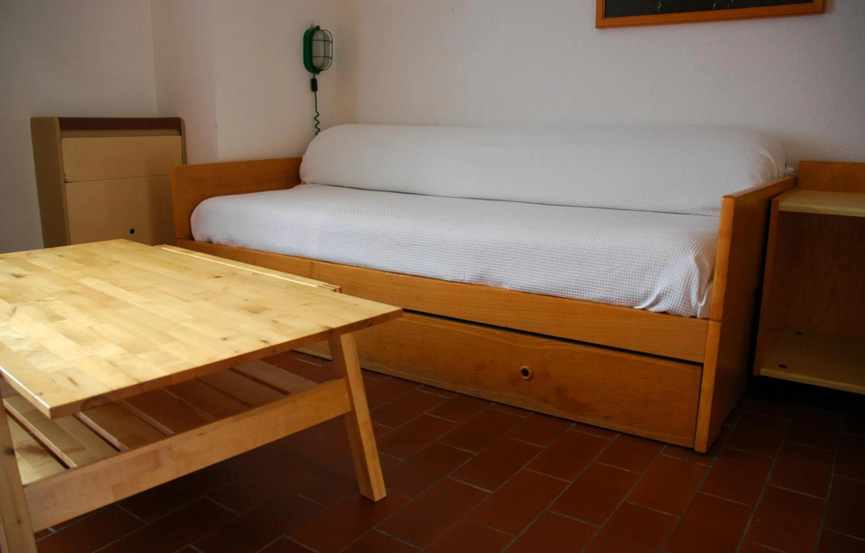 Bed in Hotel Sonenga