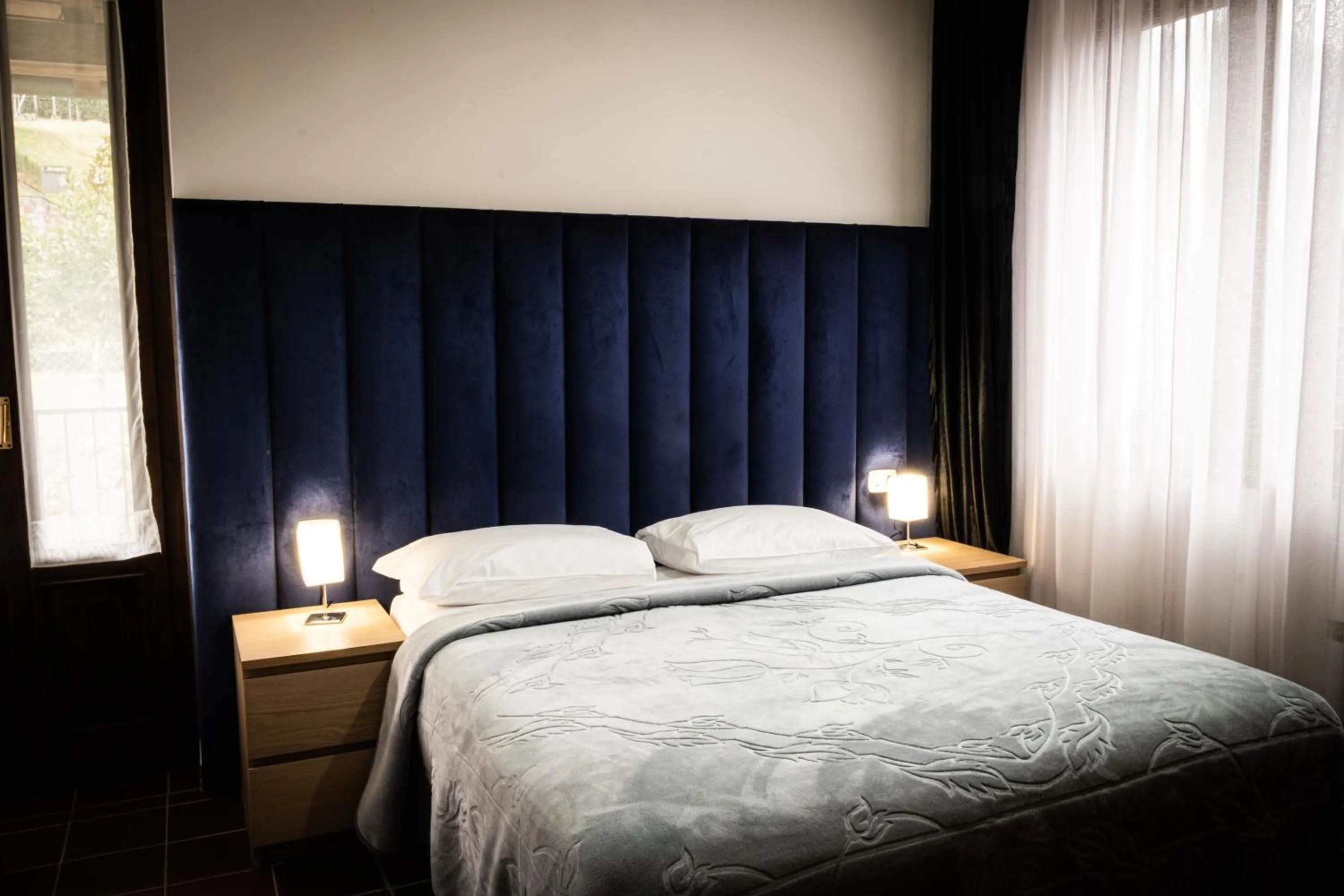 Bed in Hotel Sonenga