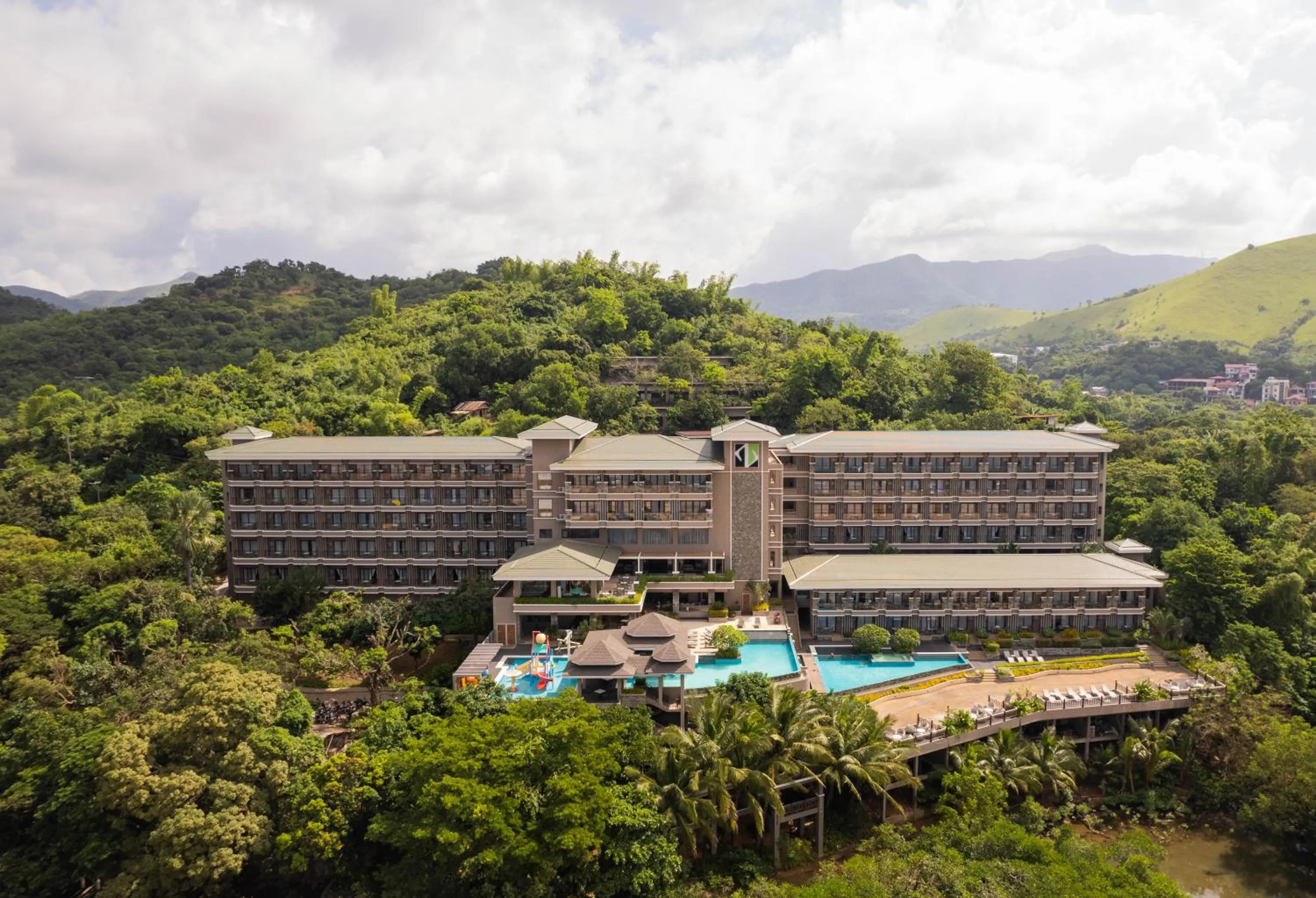 Bird's eye view in Zuri Resort