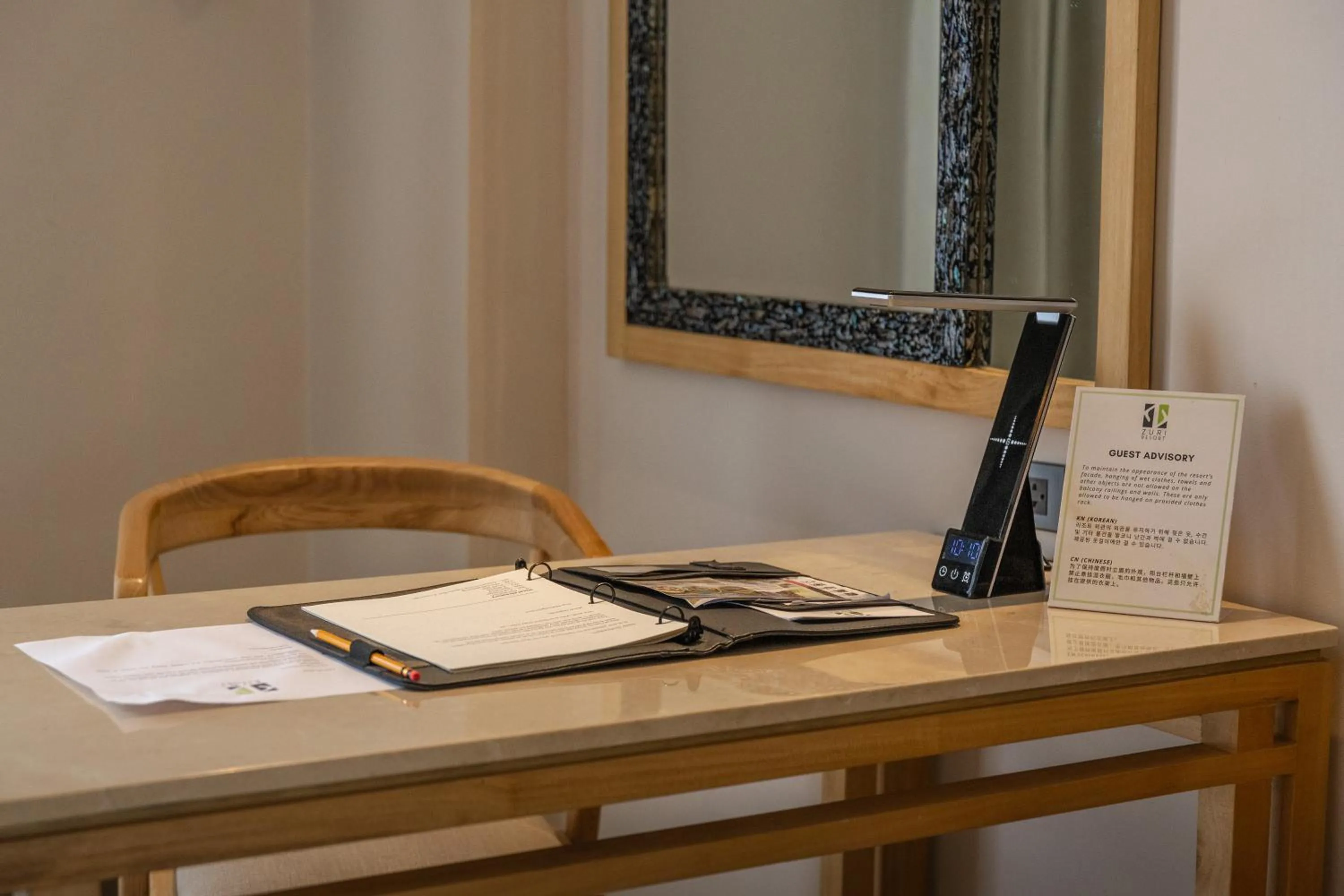 Living room in Zuri Resort