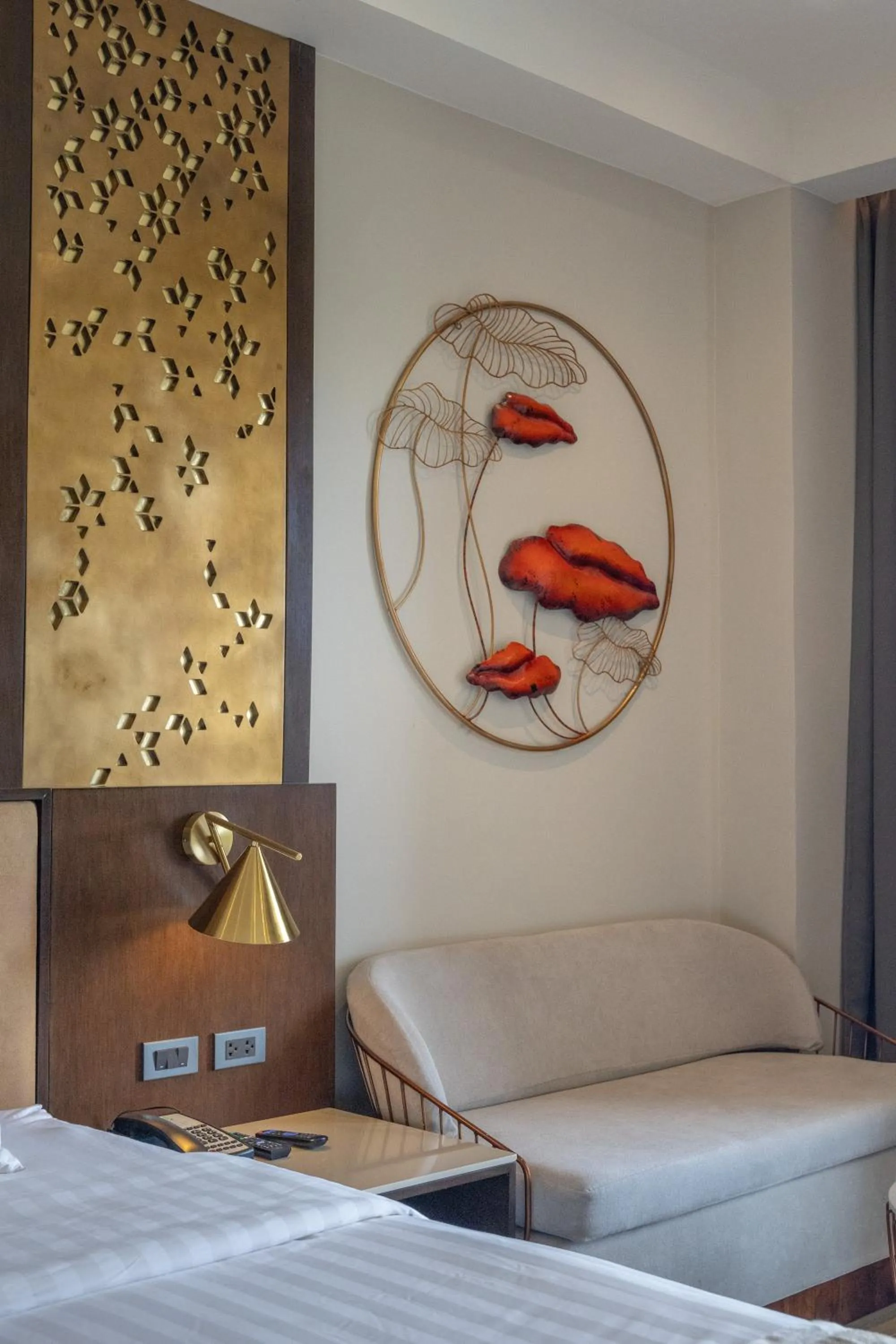 Decorative detail, Bed in Zuri Resort