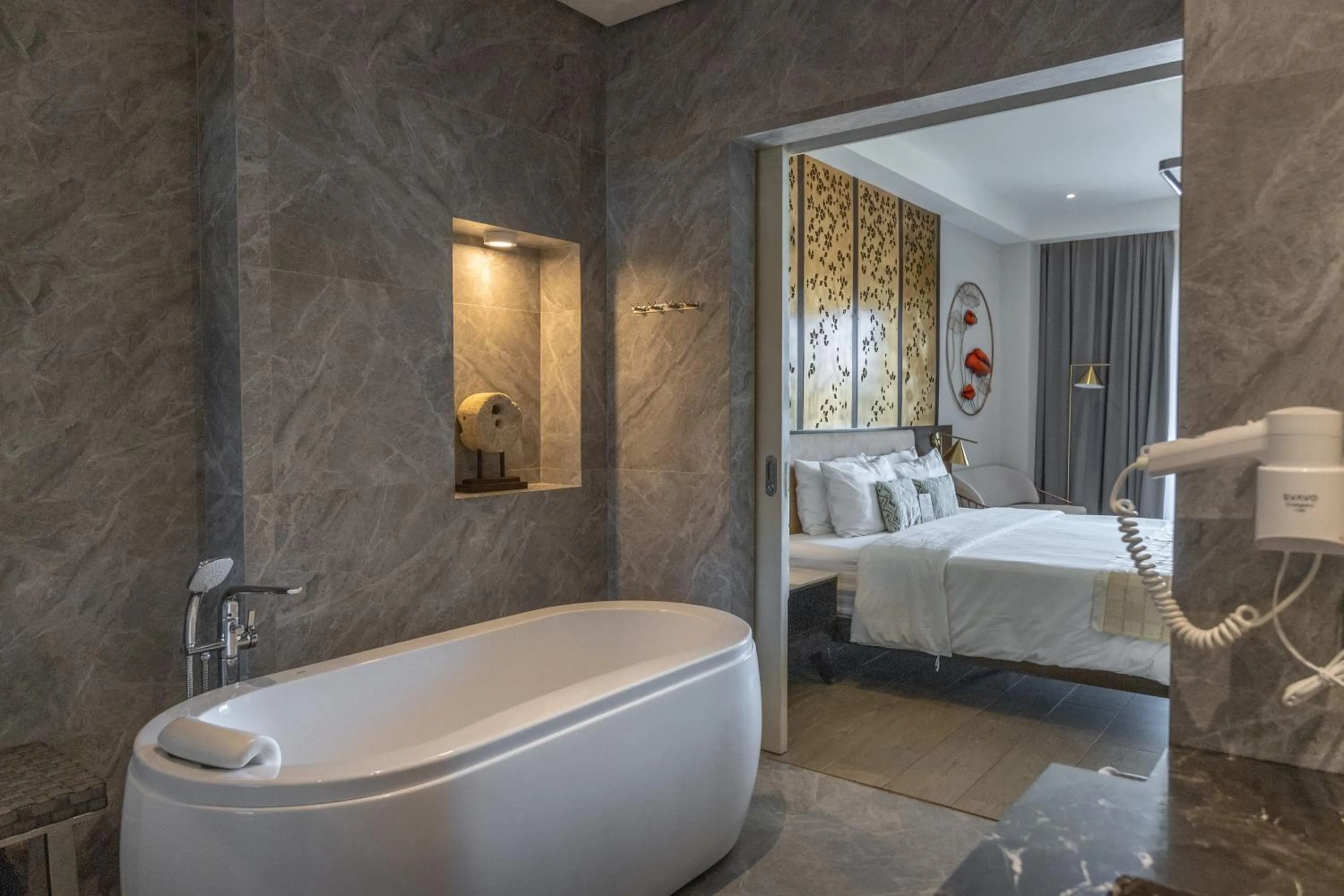 Bath, Bed in Zuri Resort