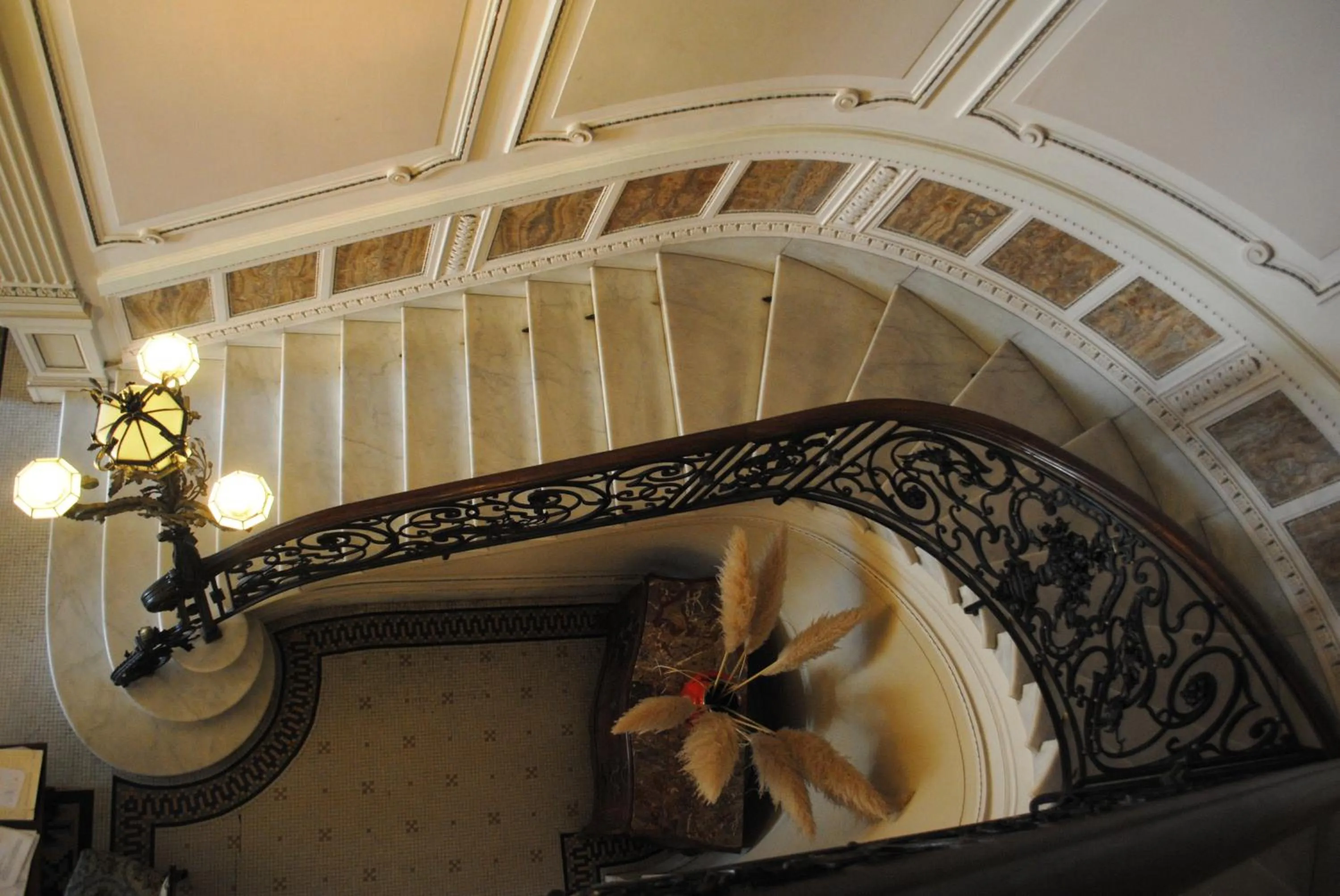 Decorative detail in Villa Tina Hotel