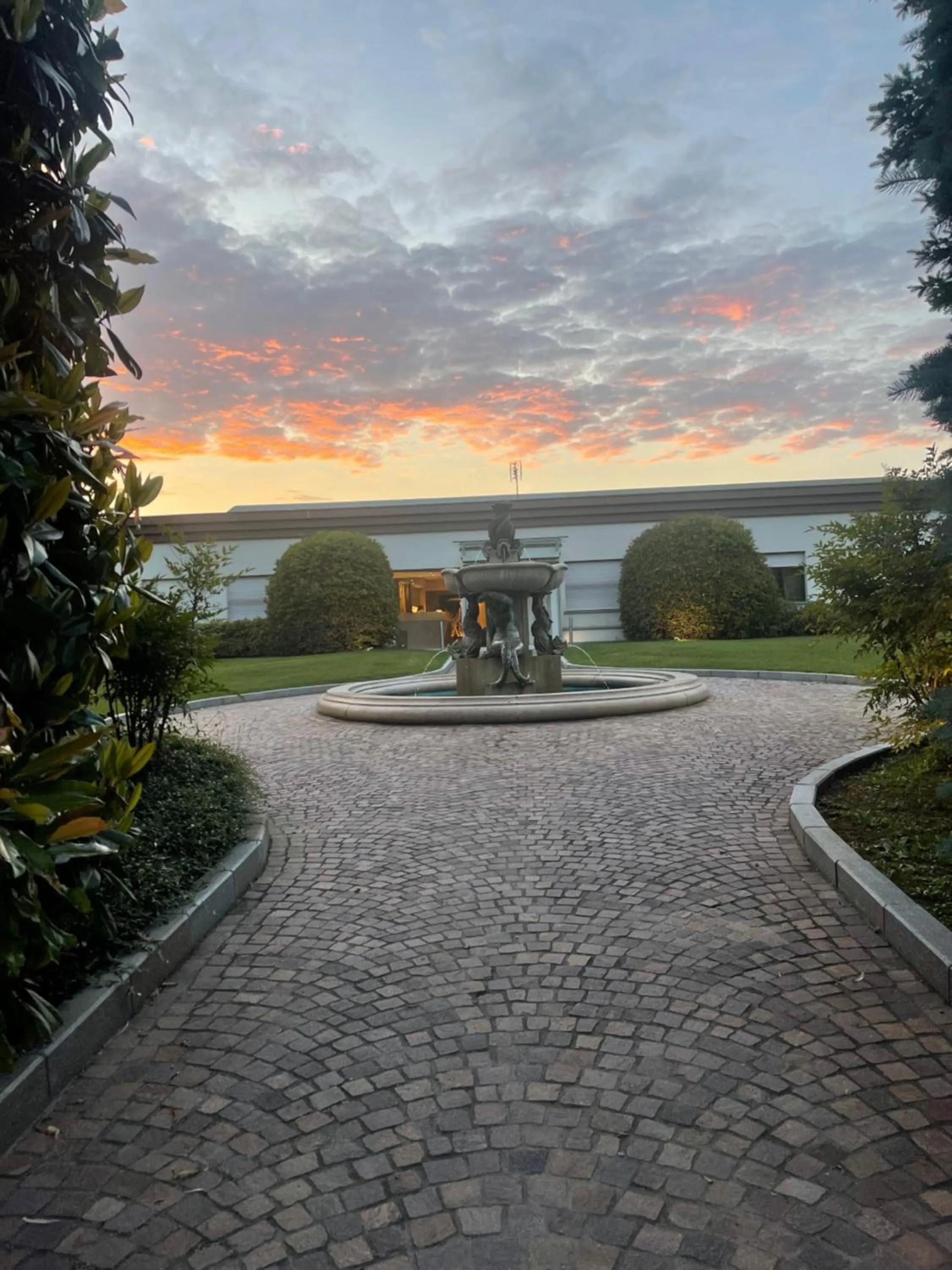 Sunrise in Parco Hotel Sassi