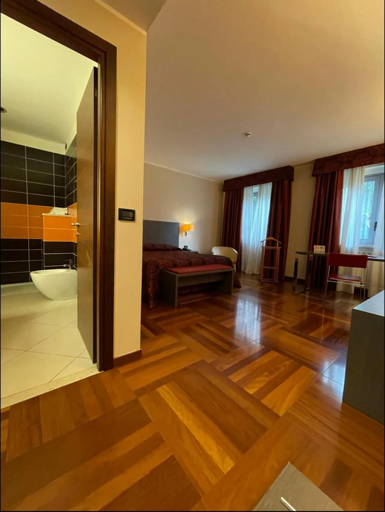 Bedroom, Bed in Parco Hotel Sassi