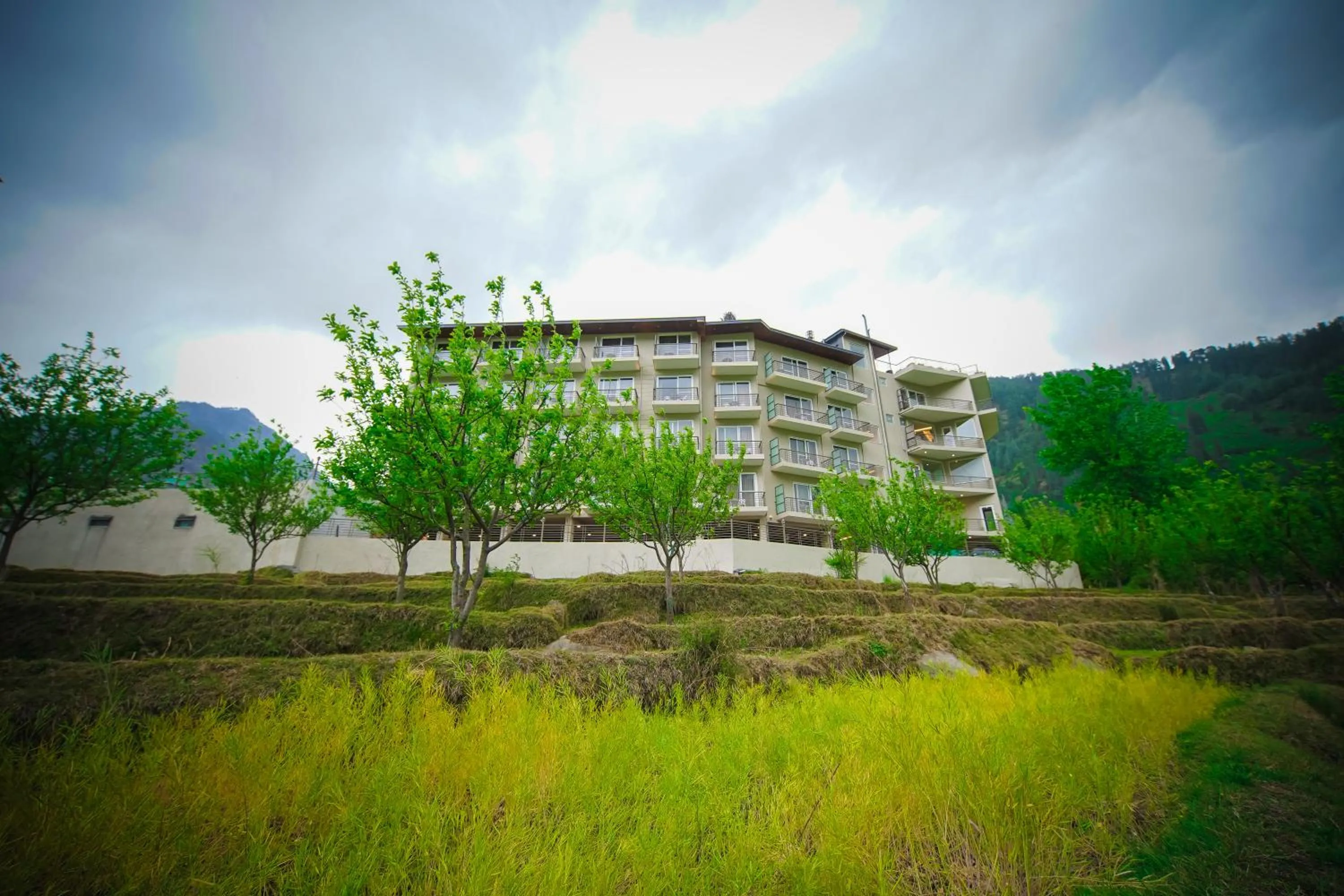 Property building in juSTa Grand View Resort & Spa, Manali