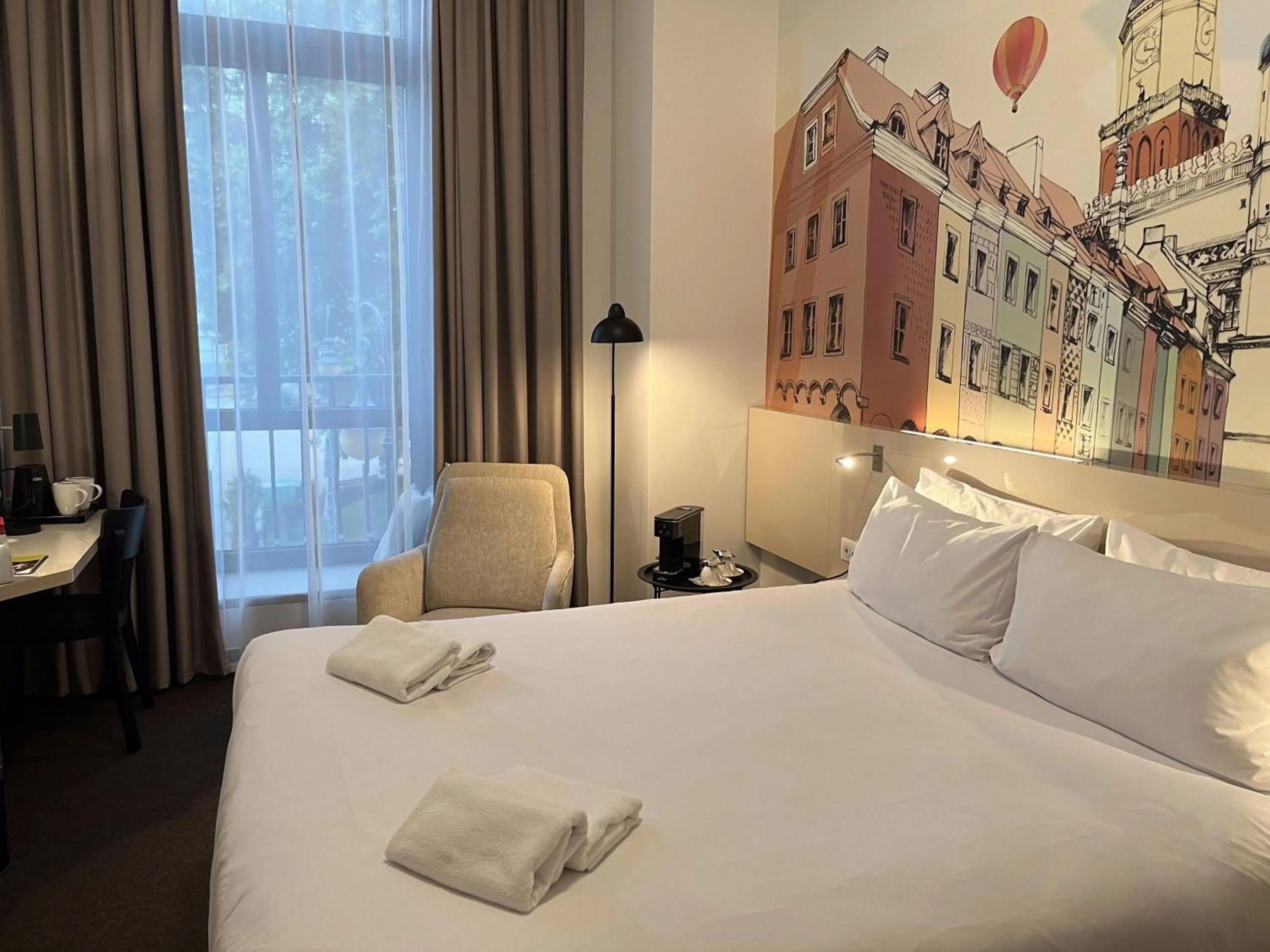 Photo of the whole room, Bed in B&B Hotel Poznań Old Town