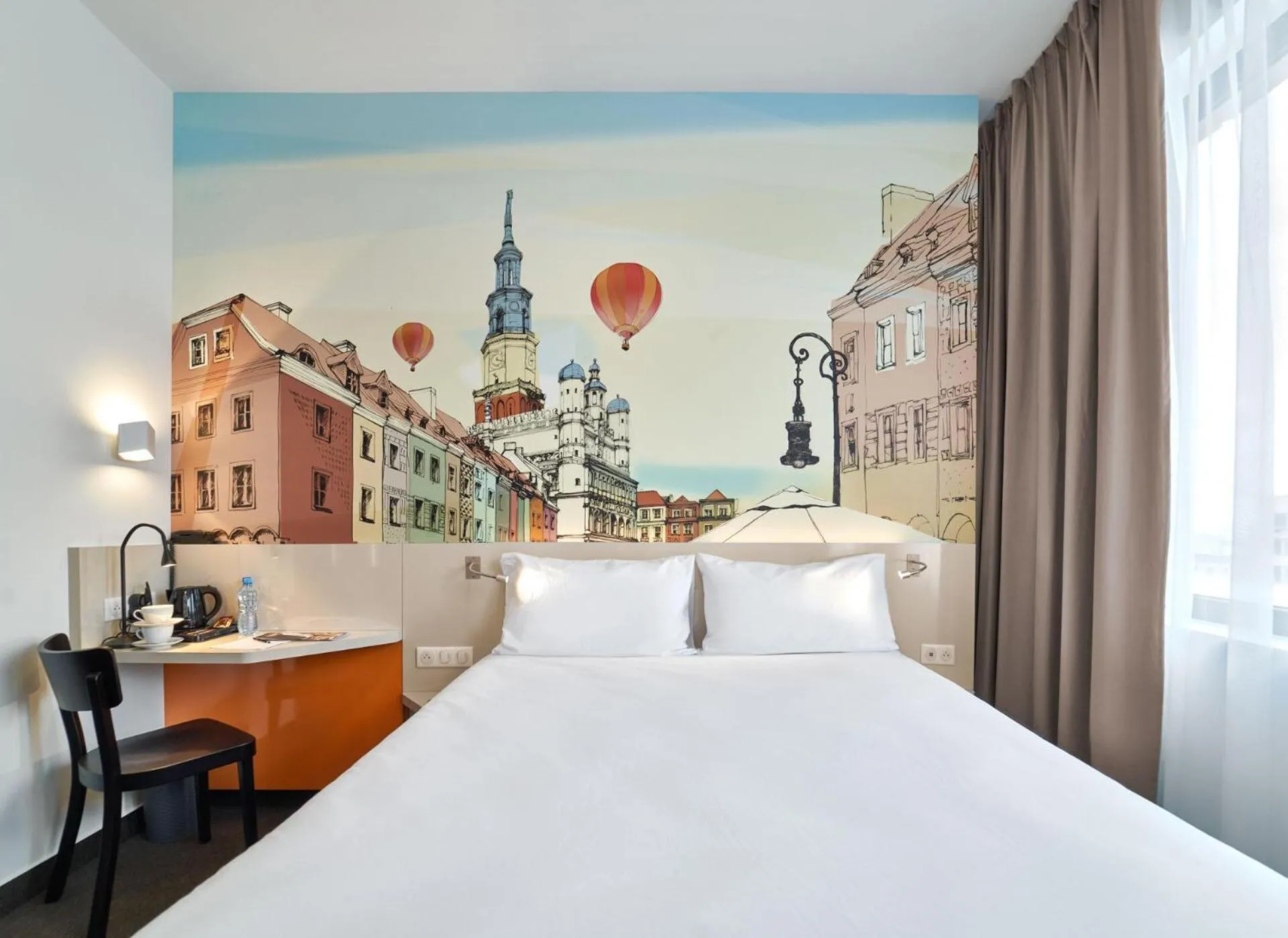 Photo of the whole room, Bed in B&B Hotel Poznań Old Town
