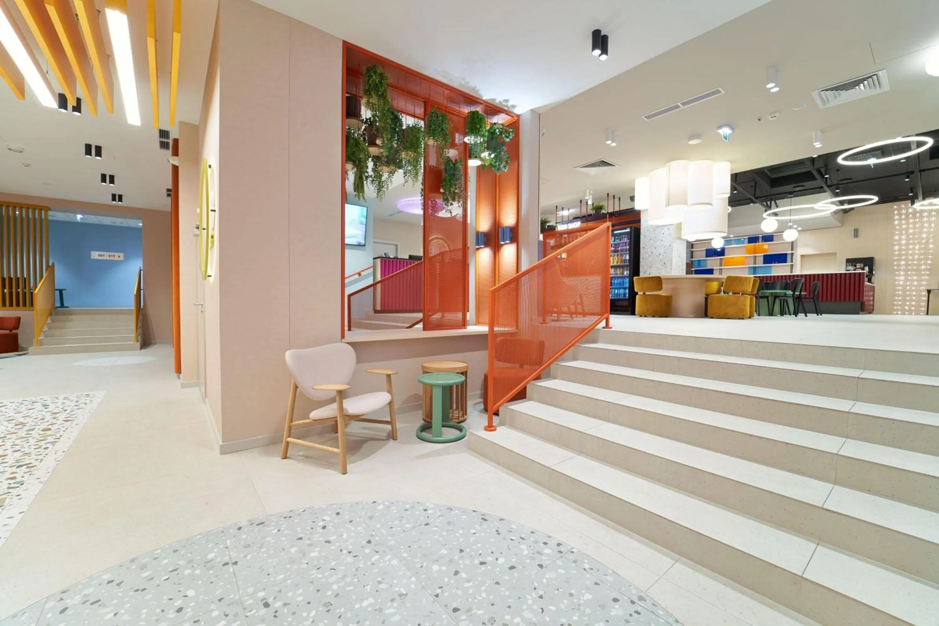 Lobby or reception in B&B Hotel Poznań Old Town