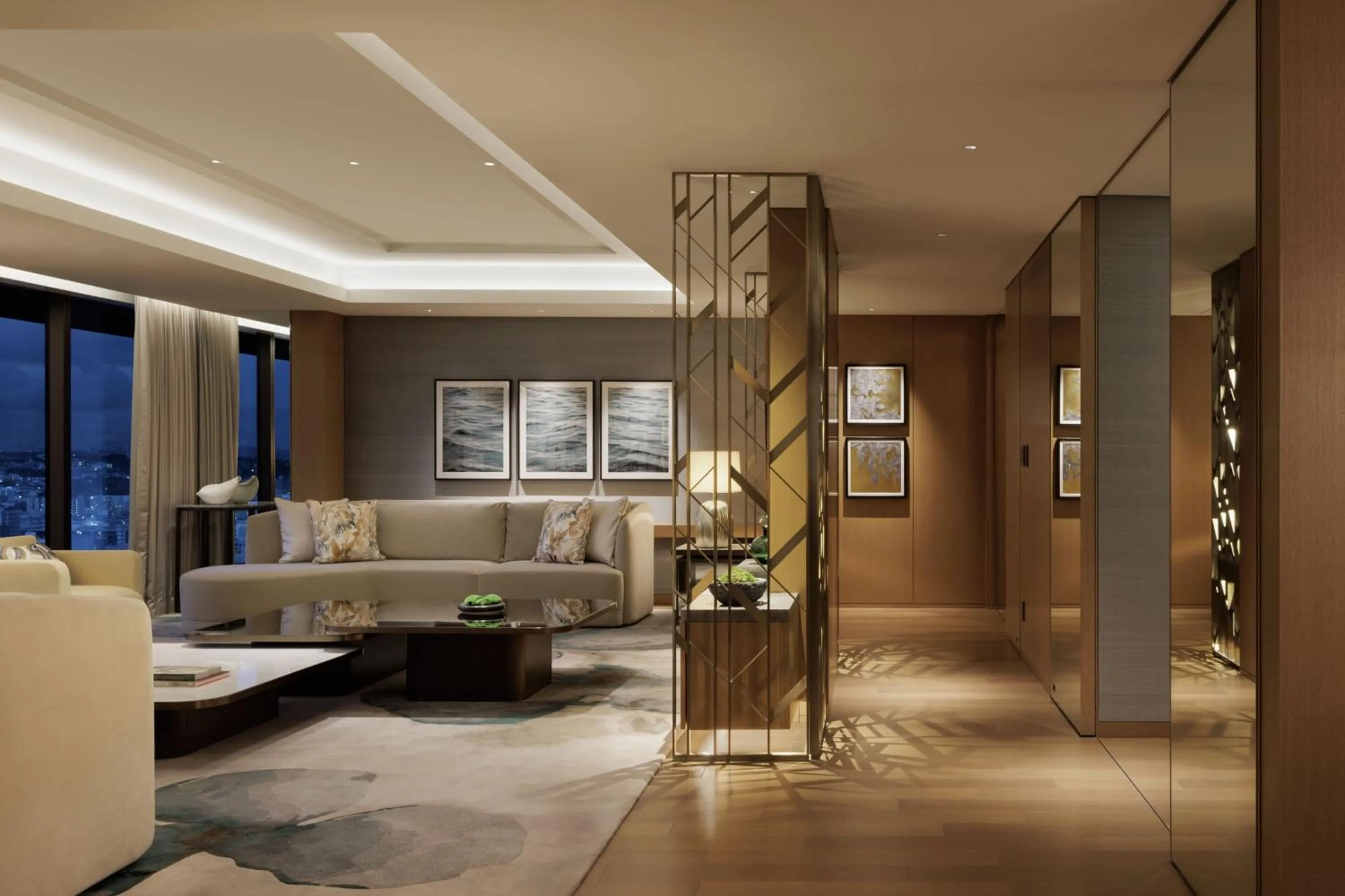 Living room in The Westin Yokohama