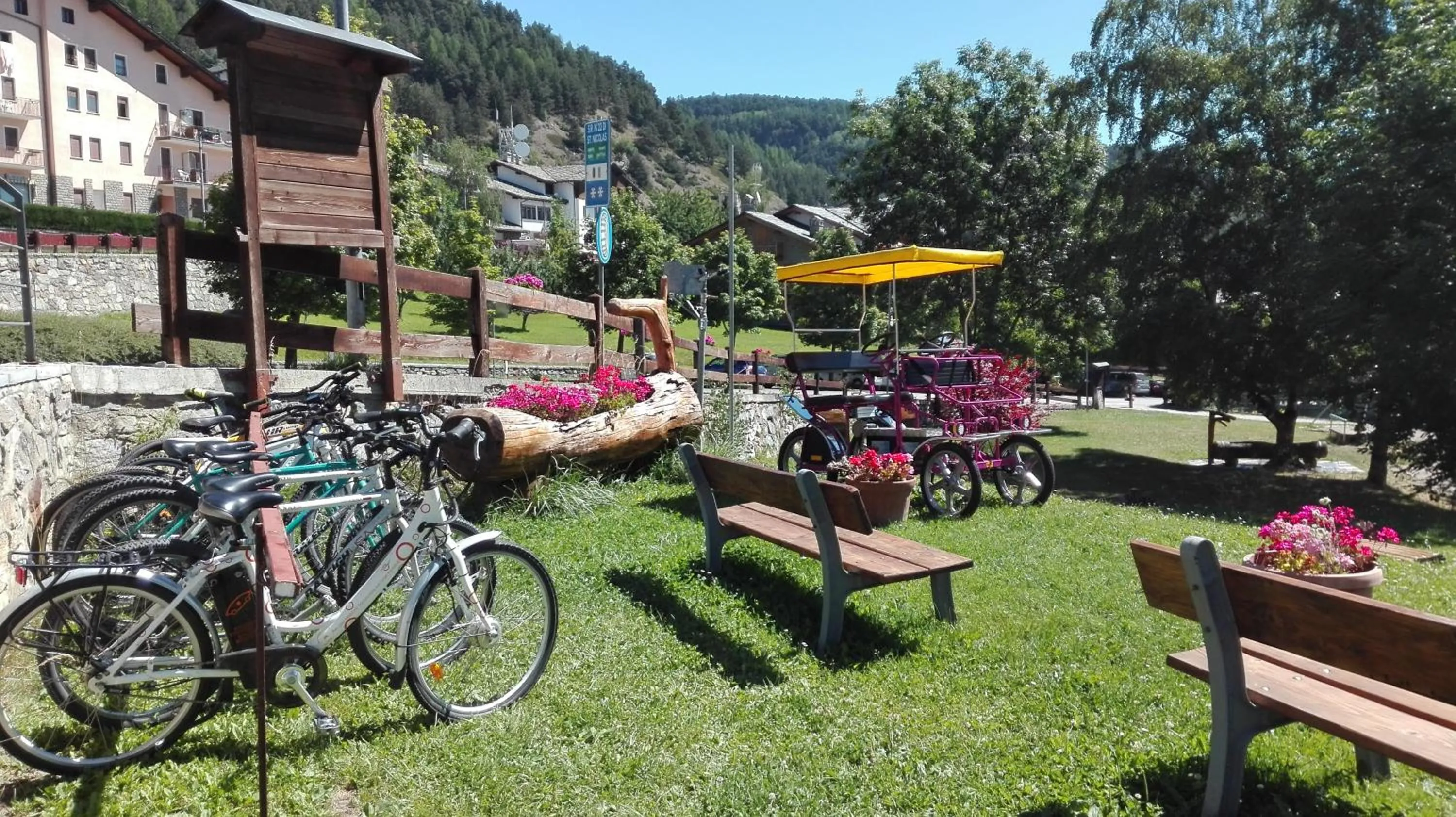 Property building in Hotel Saint Nicolas Gran Paradiso