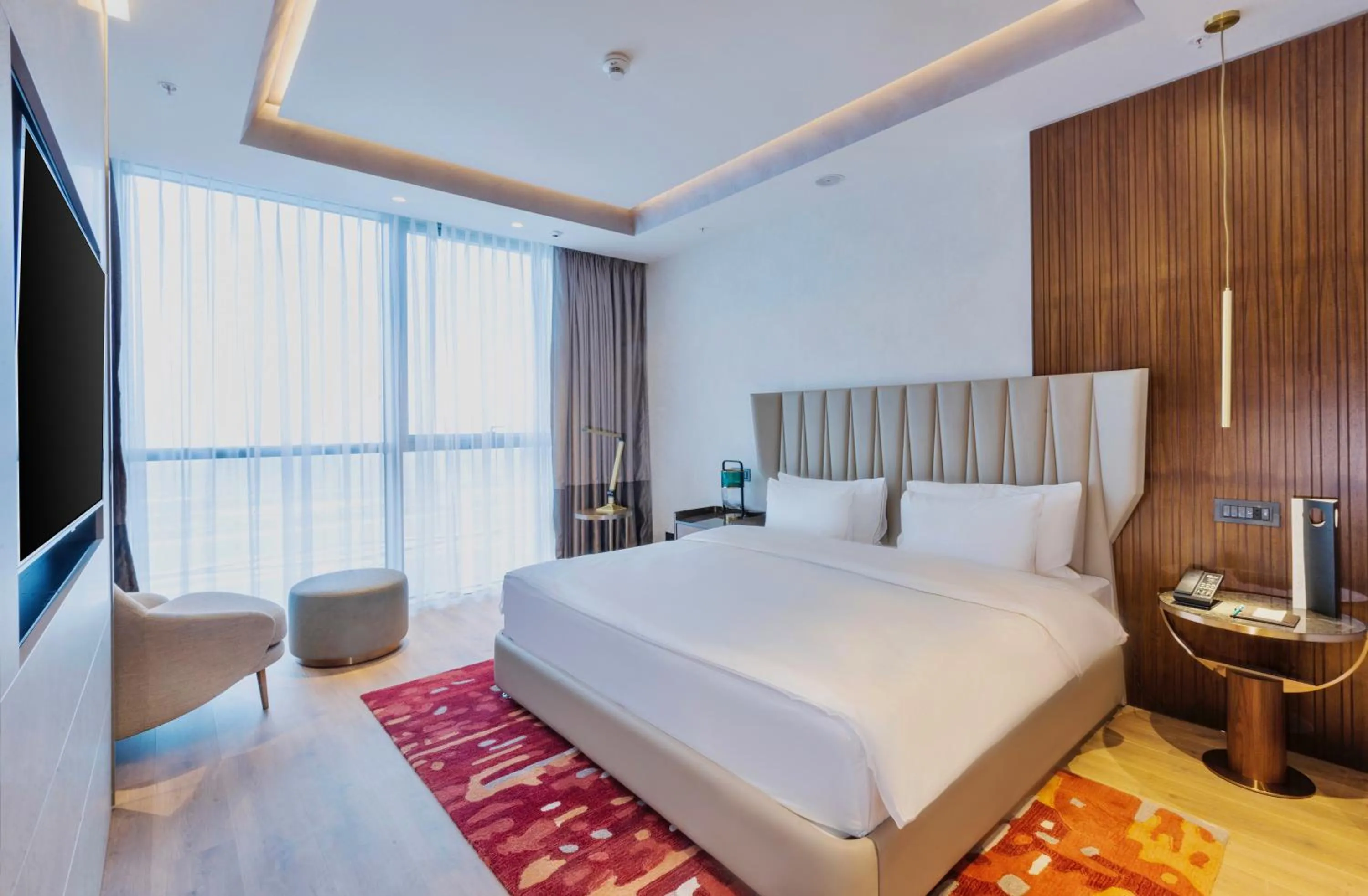 Bed in Hilton Samarkand Regency