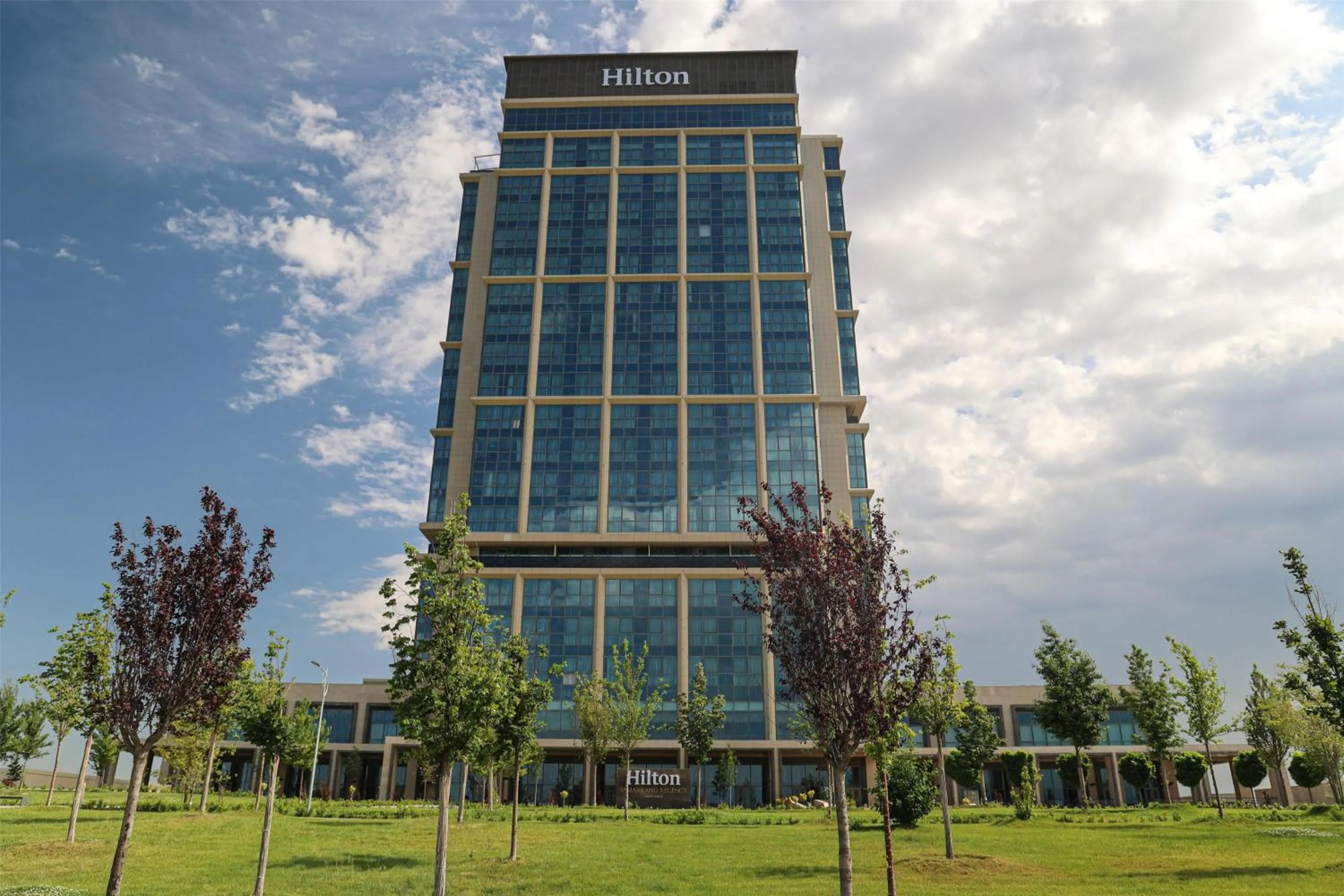 Property building in Hilton Samarkand Regency