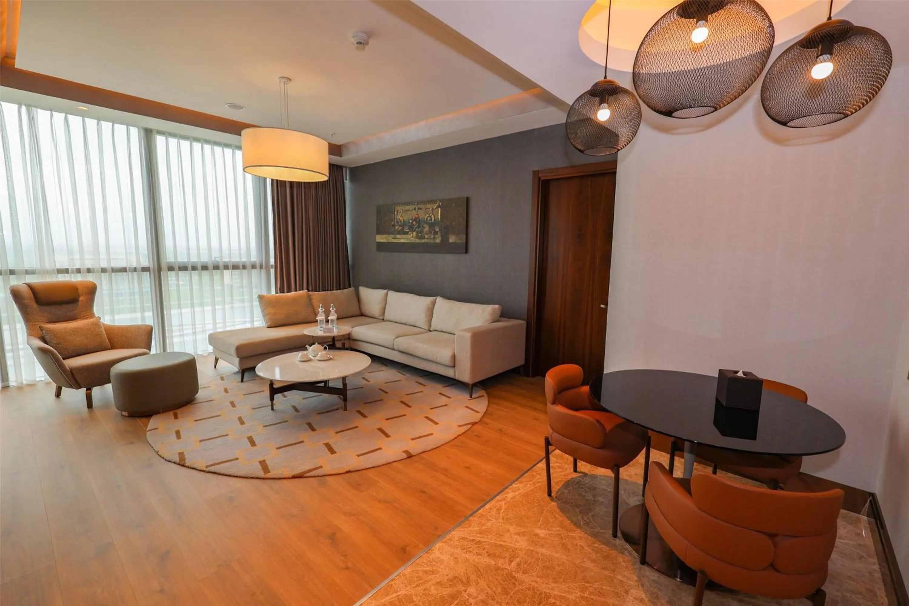 Living room in Hilton Samarkand Regency