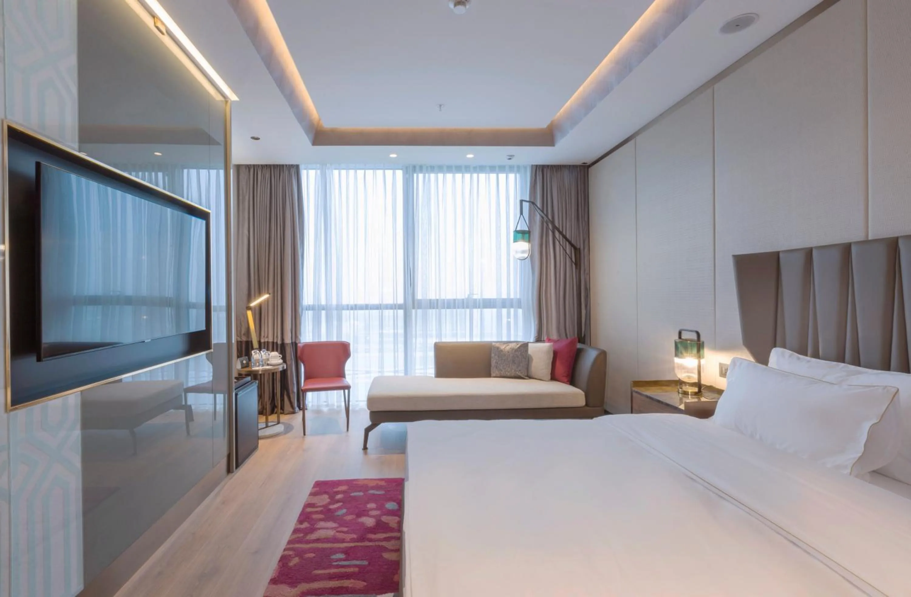 Bedroom, Bed in Hilton Samarkand Regency