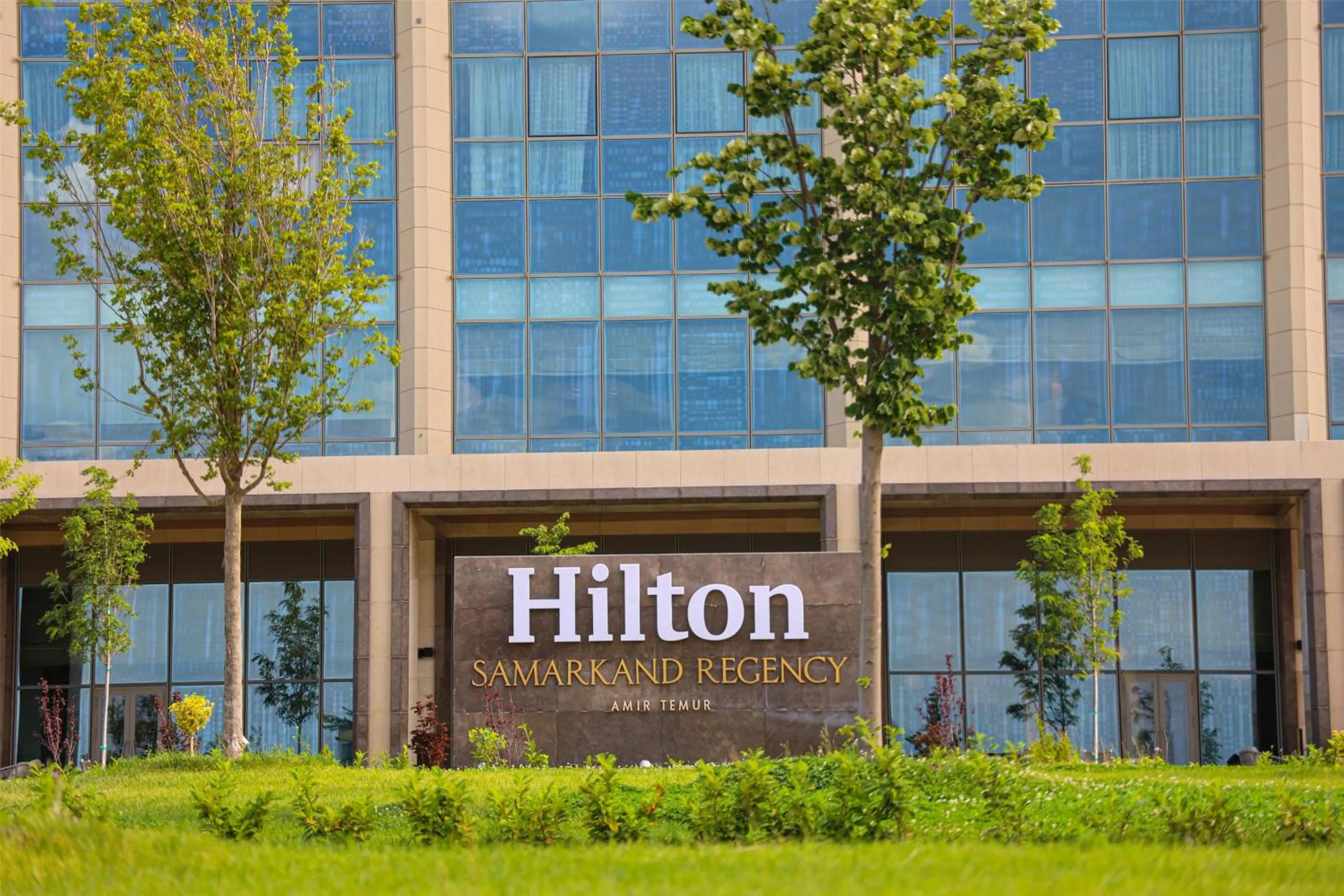 Property building in Hilton Samarkand Regency