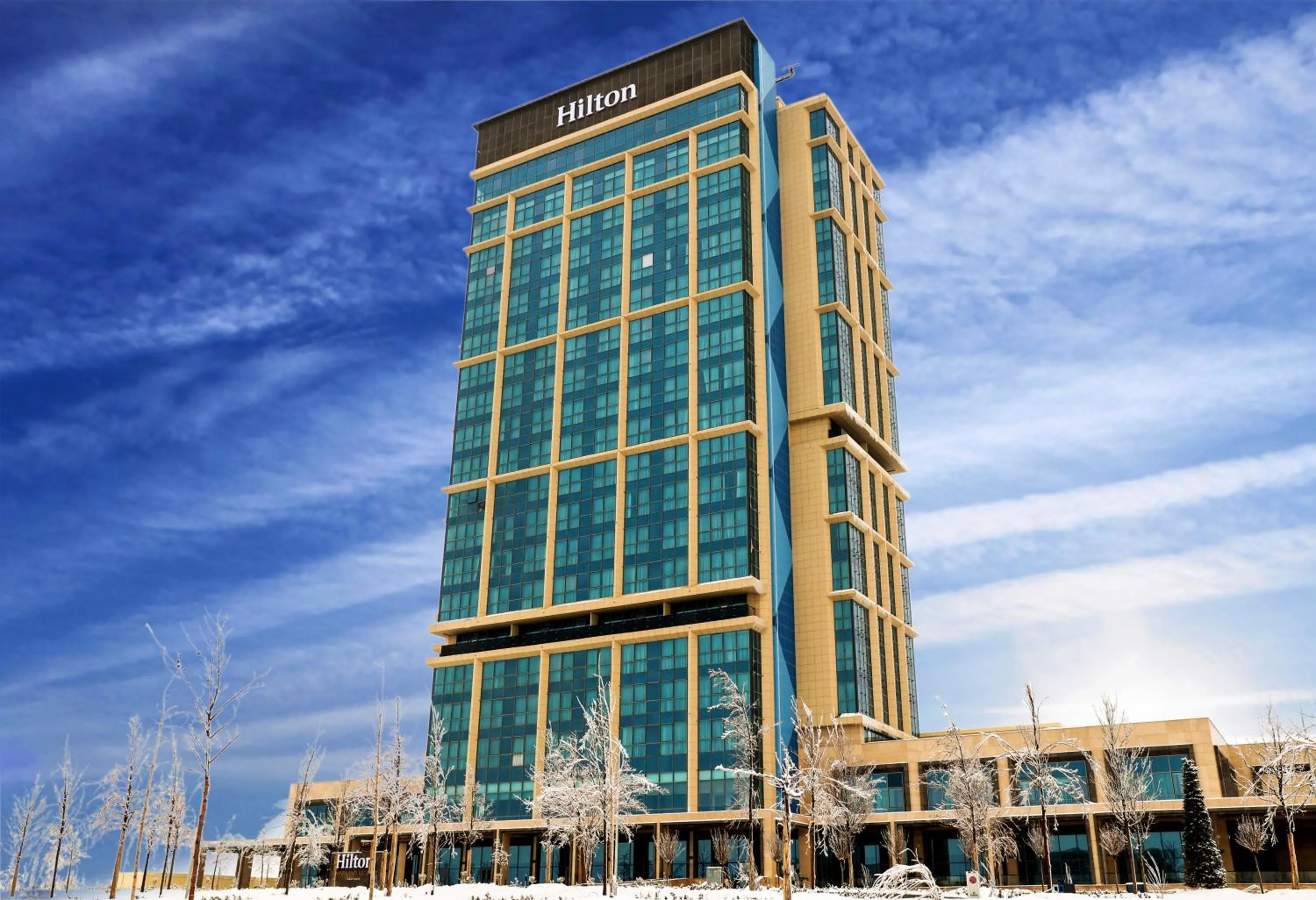 Property building in Hilton Samarkand Regency