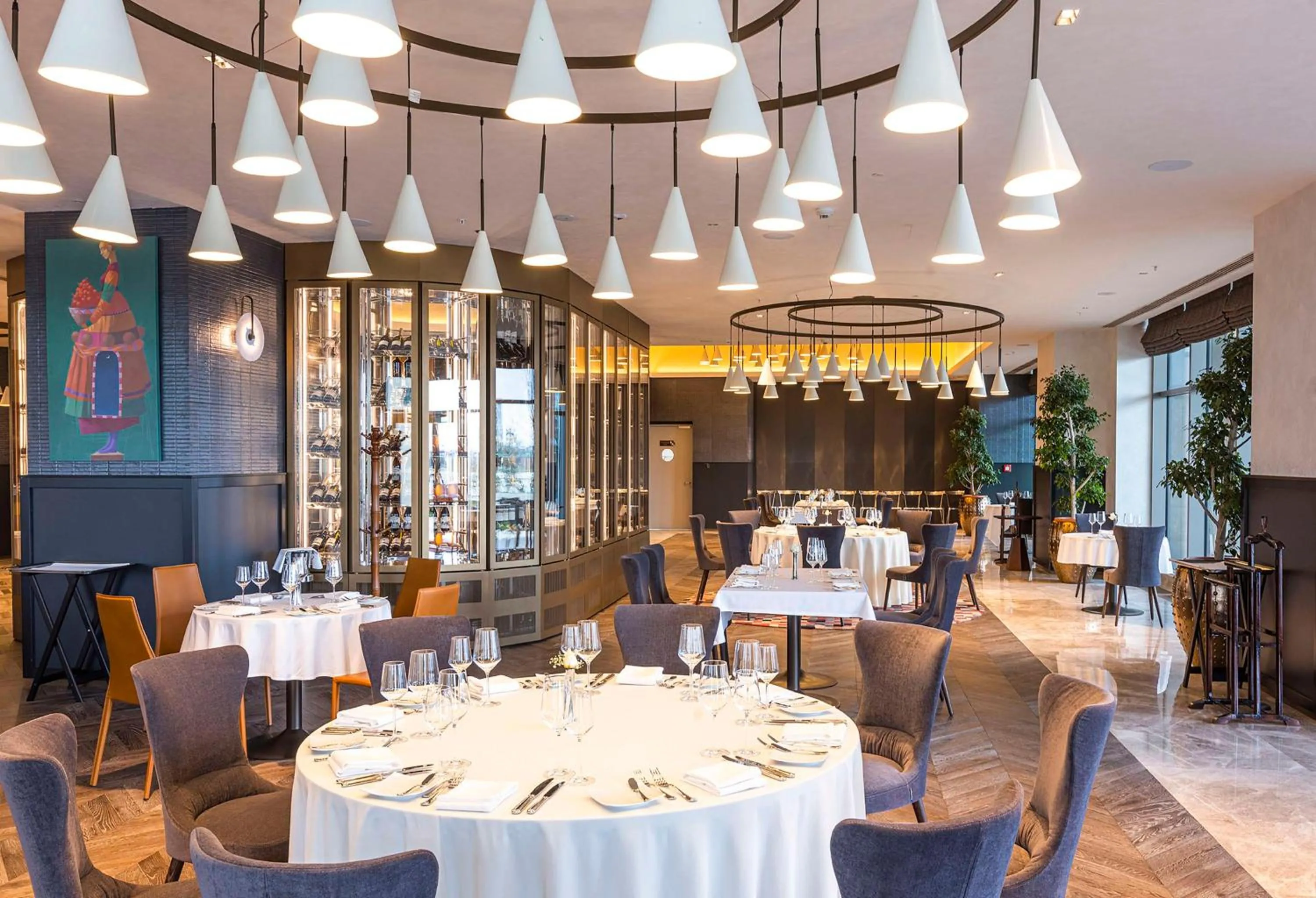 Restaurant/places to eat in Hilton Samarkand Regency