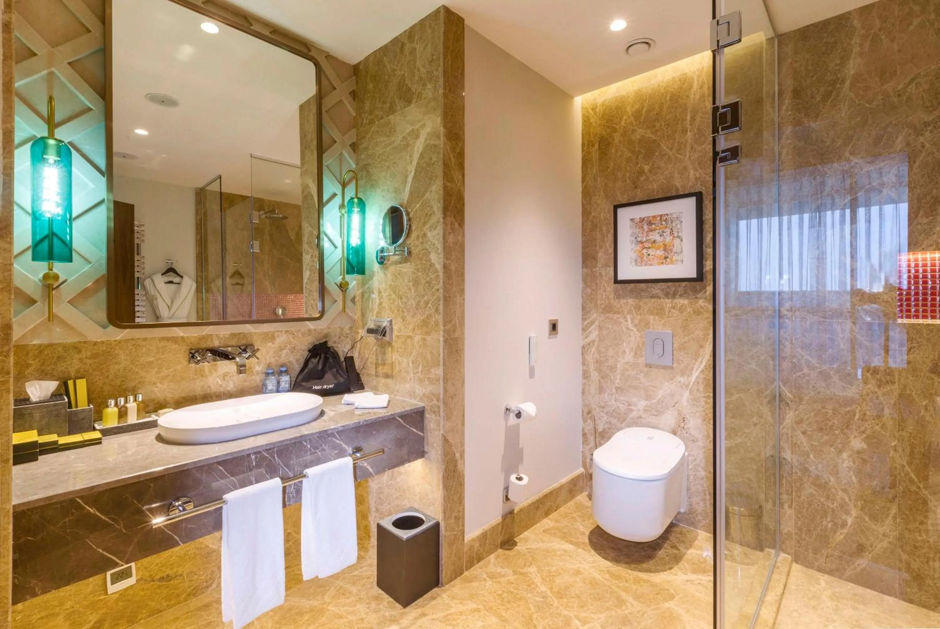 Bathroom in Hilton Samarkand Regency