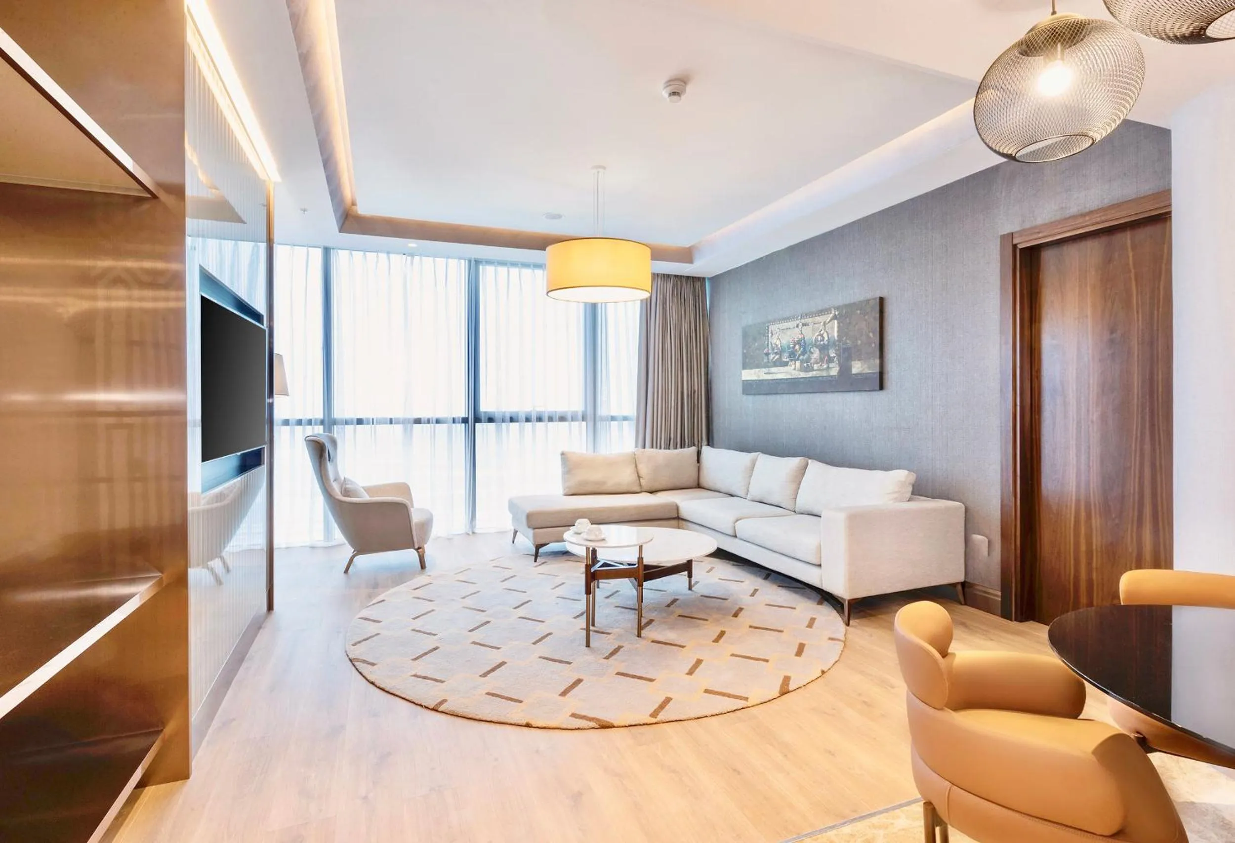 Living room in Hilton Samarkand Regency