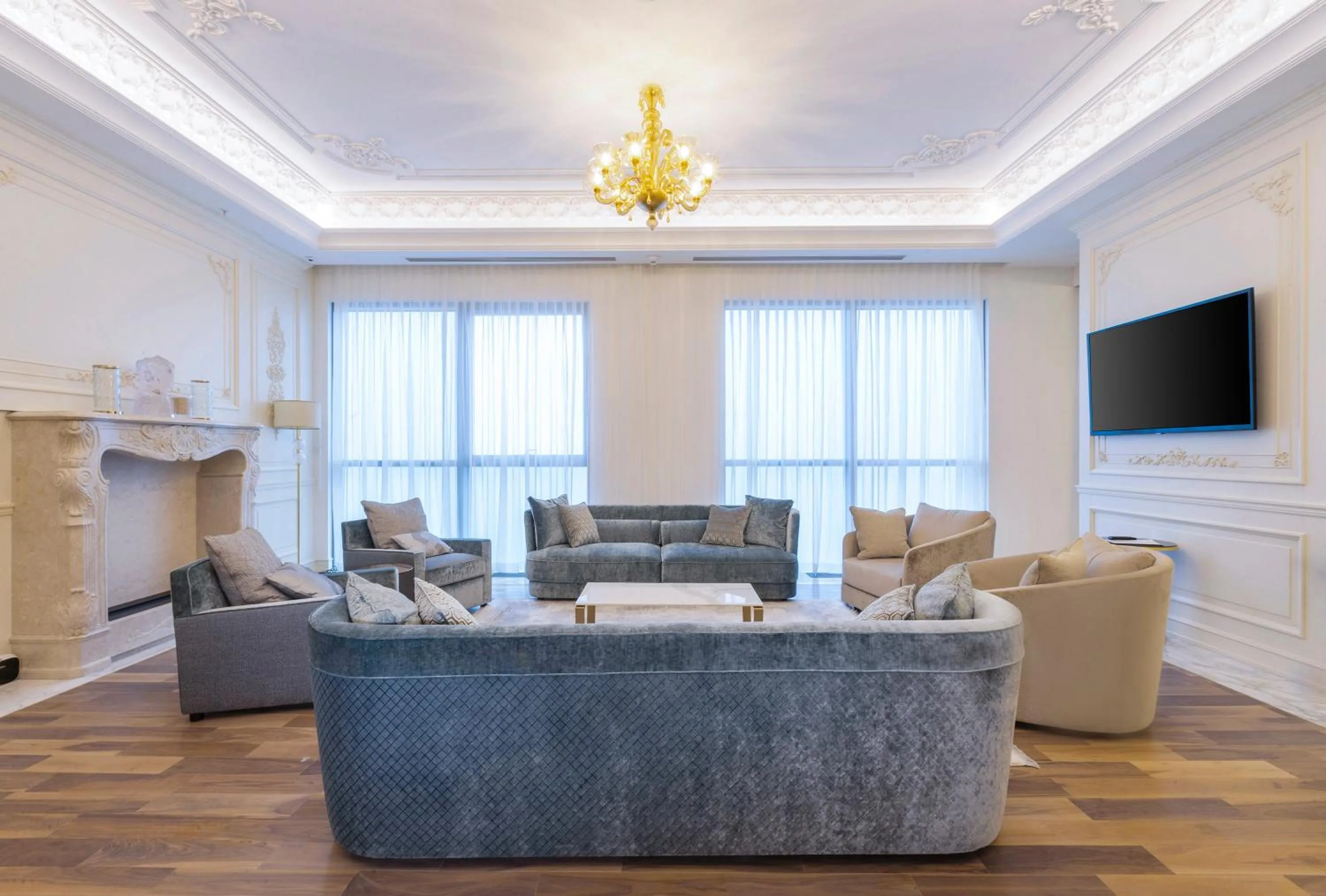 Living room in Hilton Samarkand Regency