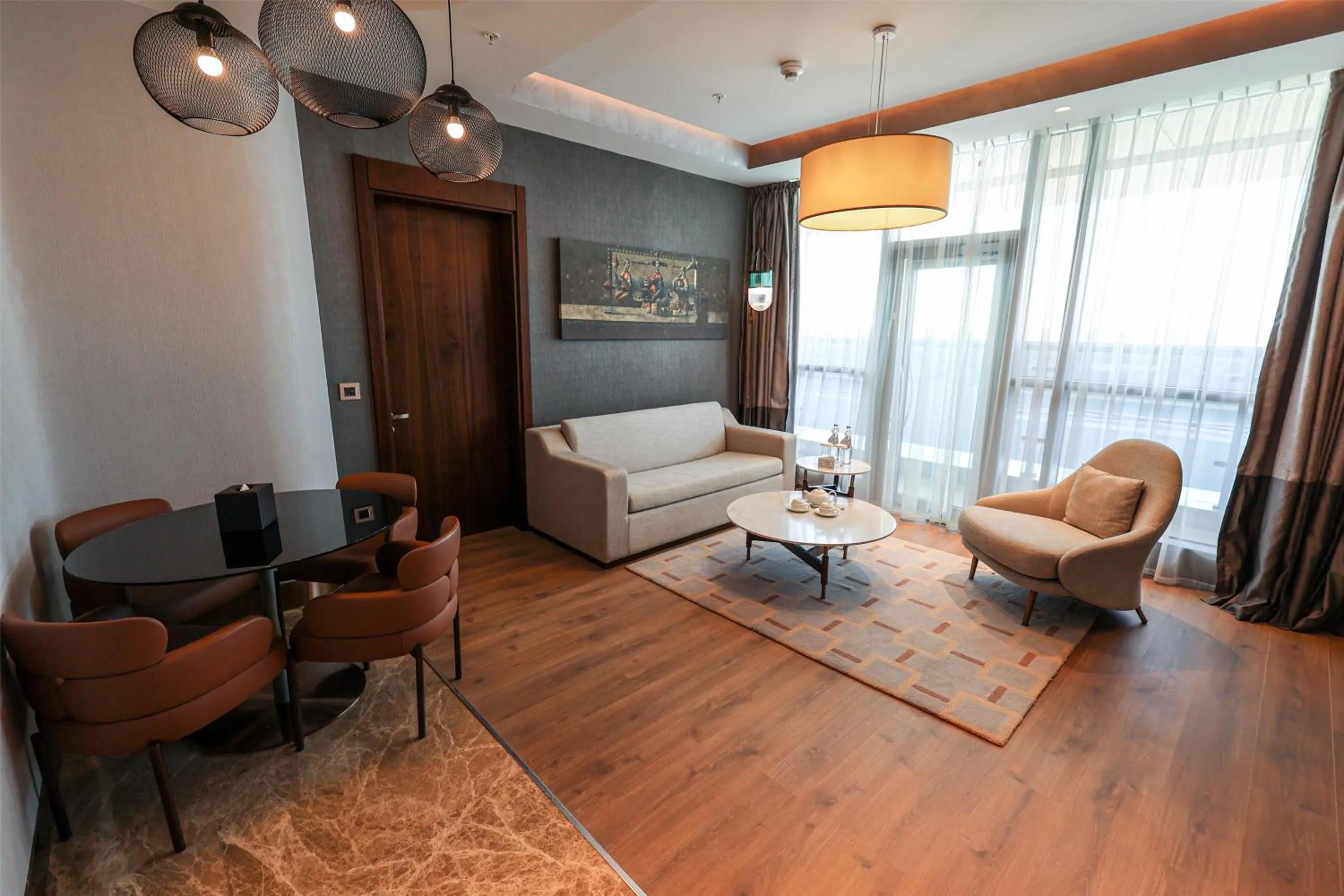 Living room in Hilton Samarkand Regency