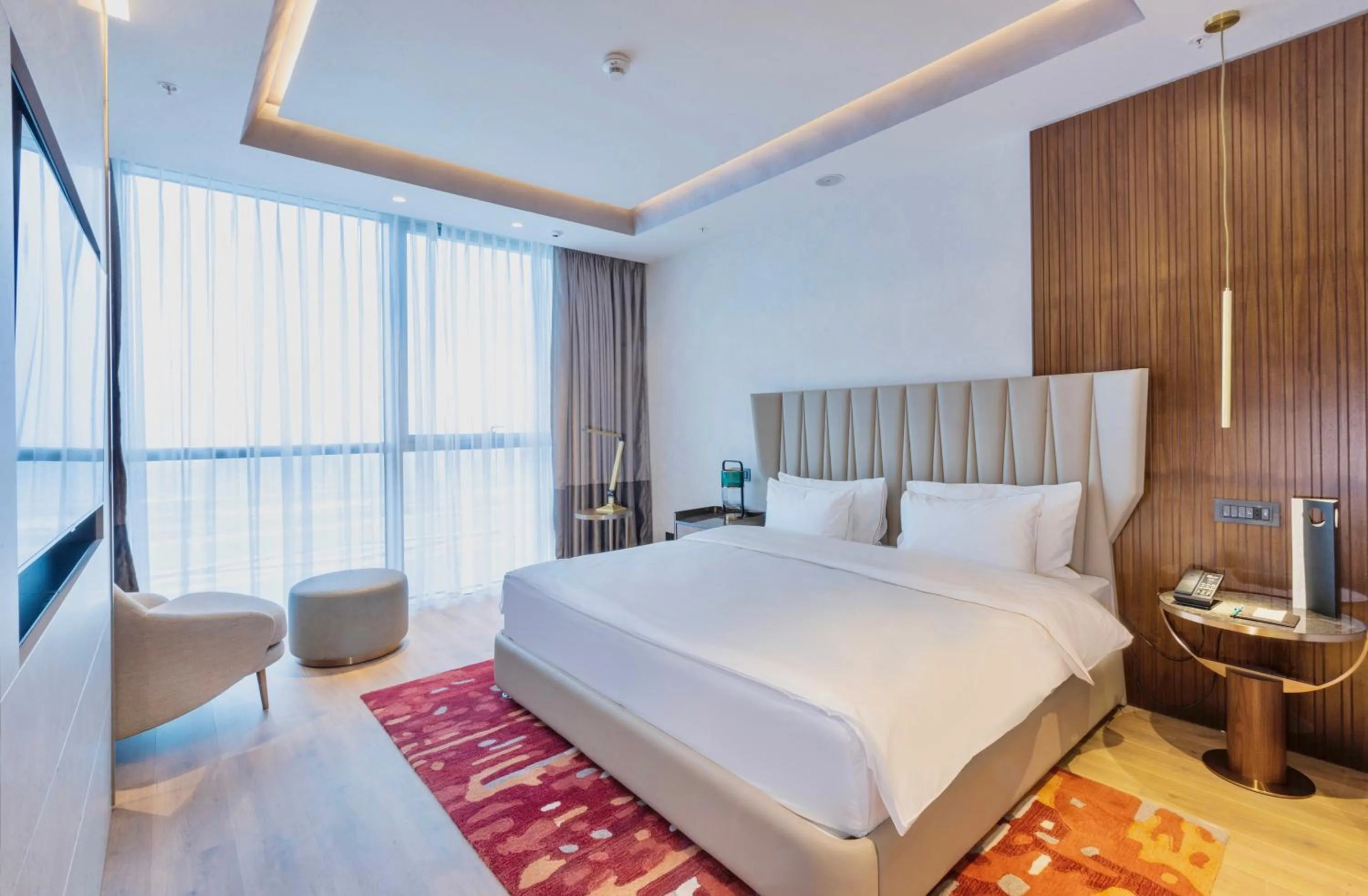 Bedroom, Bed in Hilton Samarkand Regency