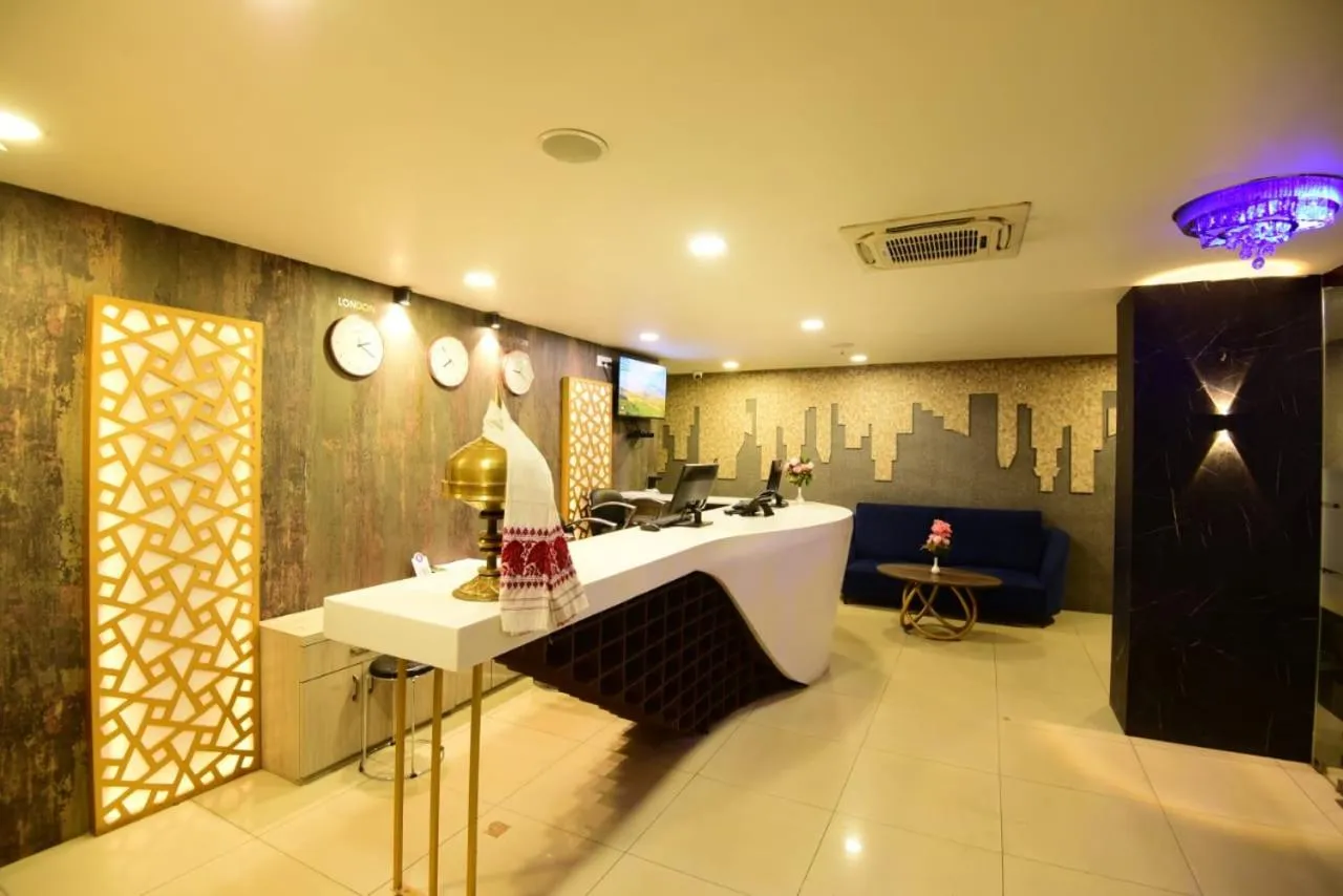 Lobby or reception in Click Hotel Guwahati
