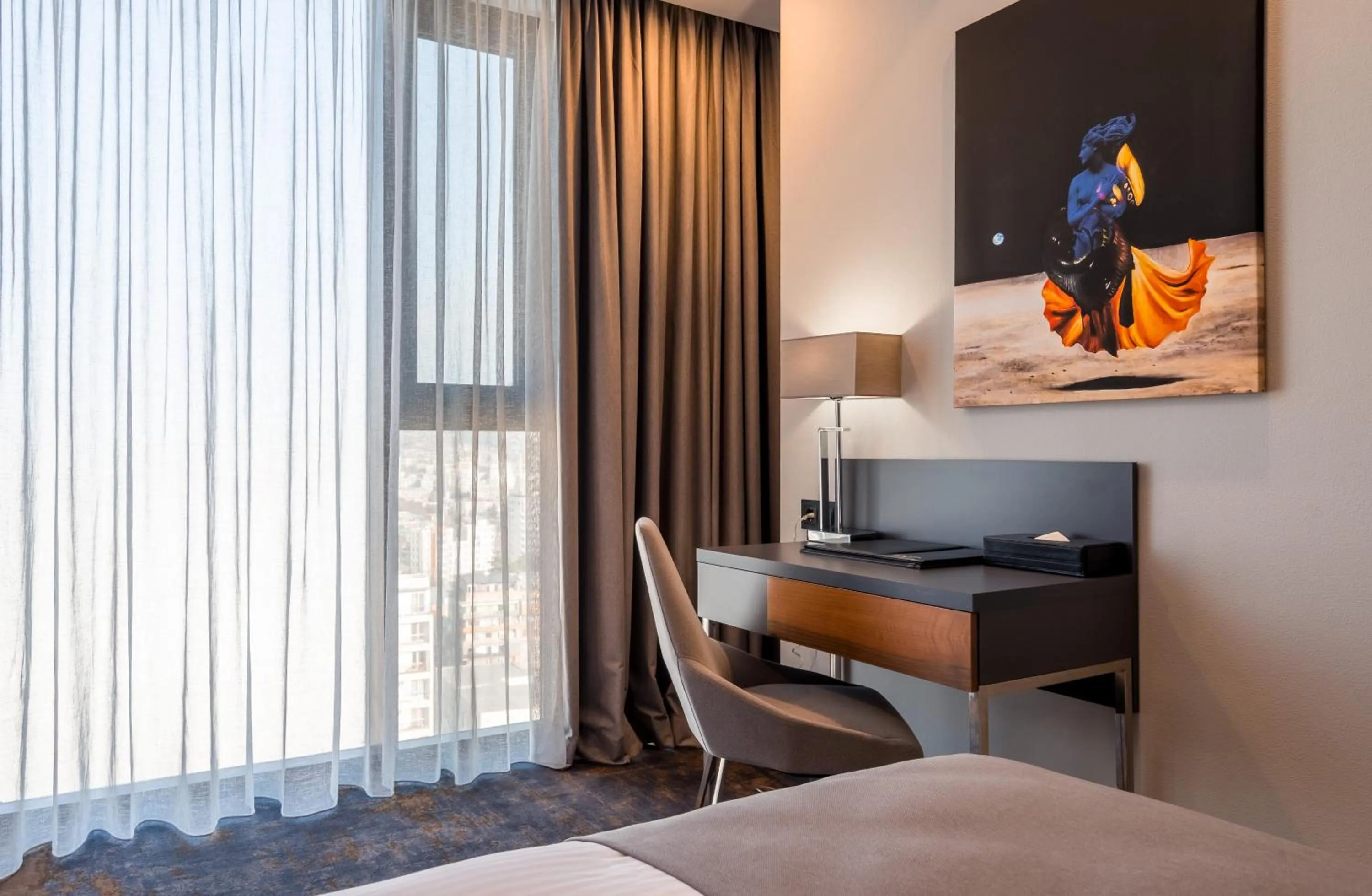 View (from property/room), Bed in Onyx City Center