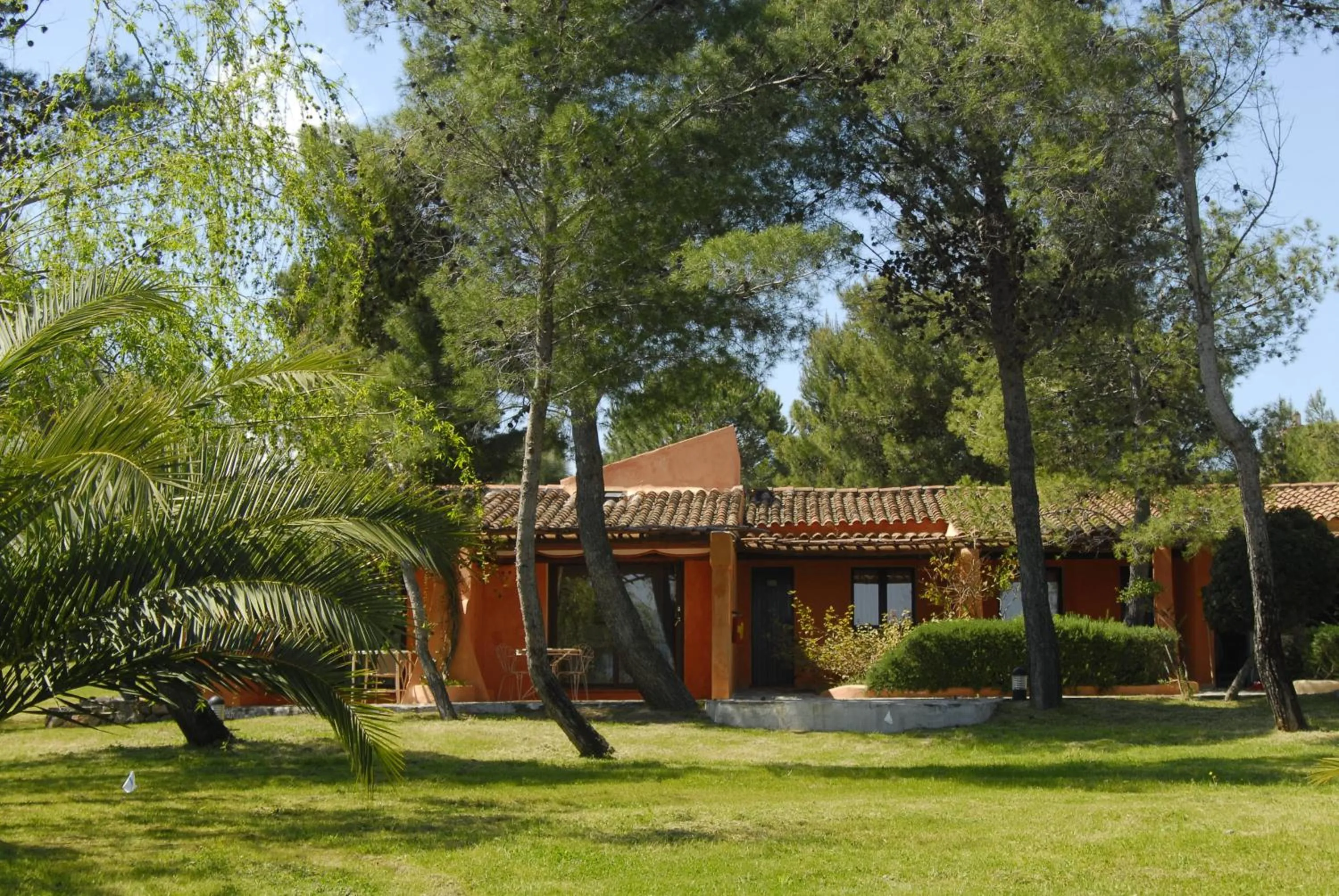Facade/entrance in Hotel Ollastu