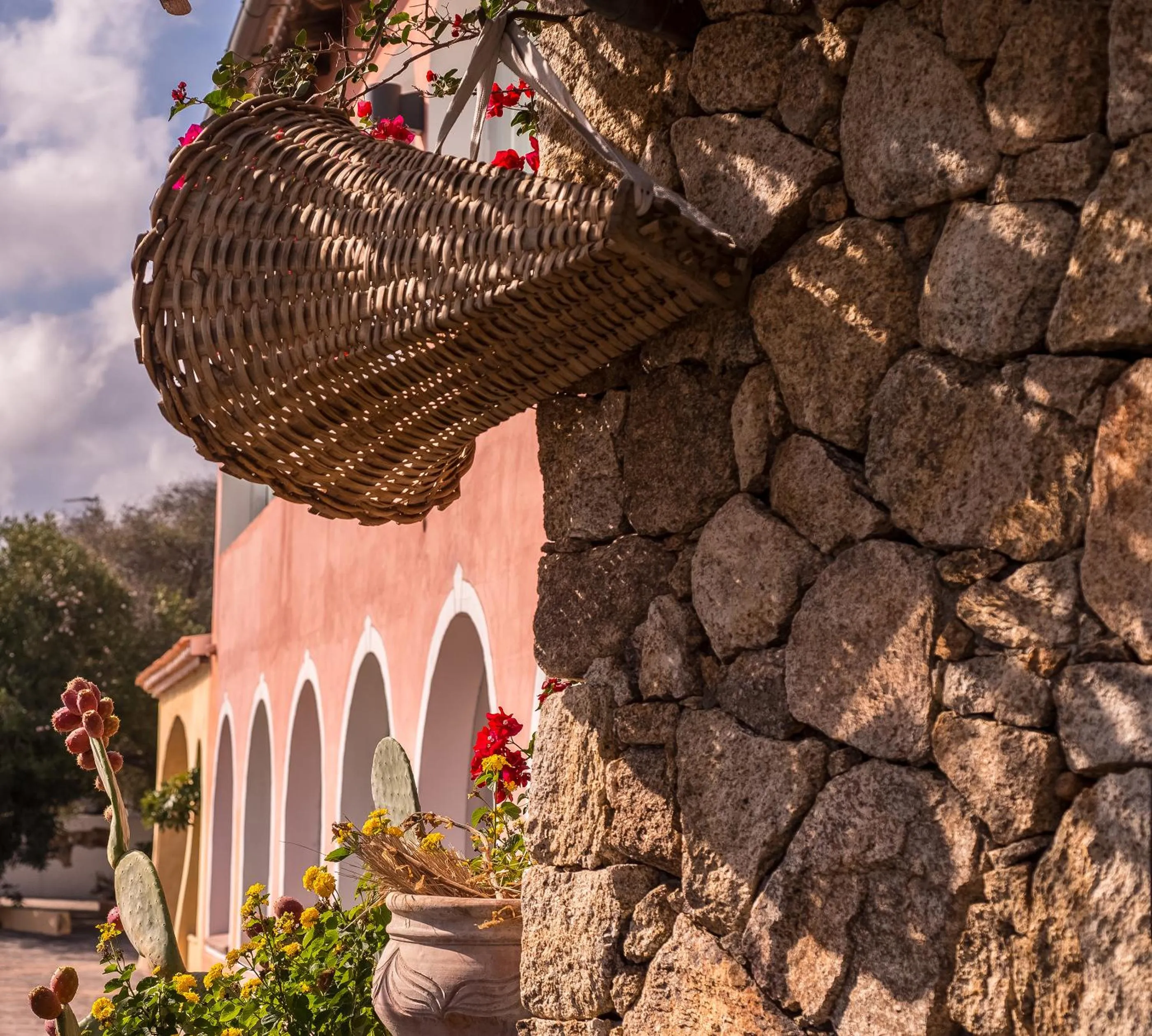 Facade/entrance in Hotel Ollastu