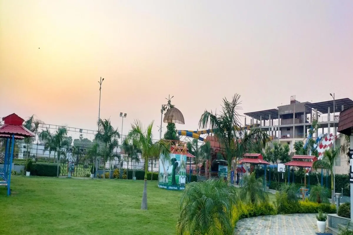 Children play ground in Fun N City Water Park , Adventure & Resort , Patna