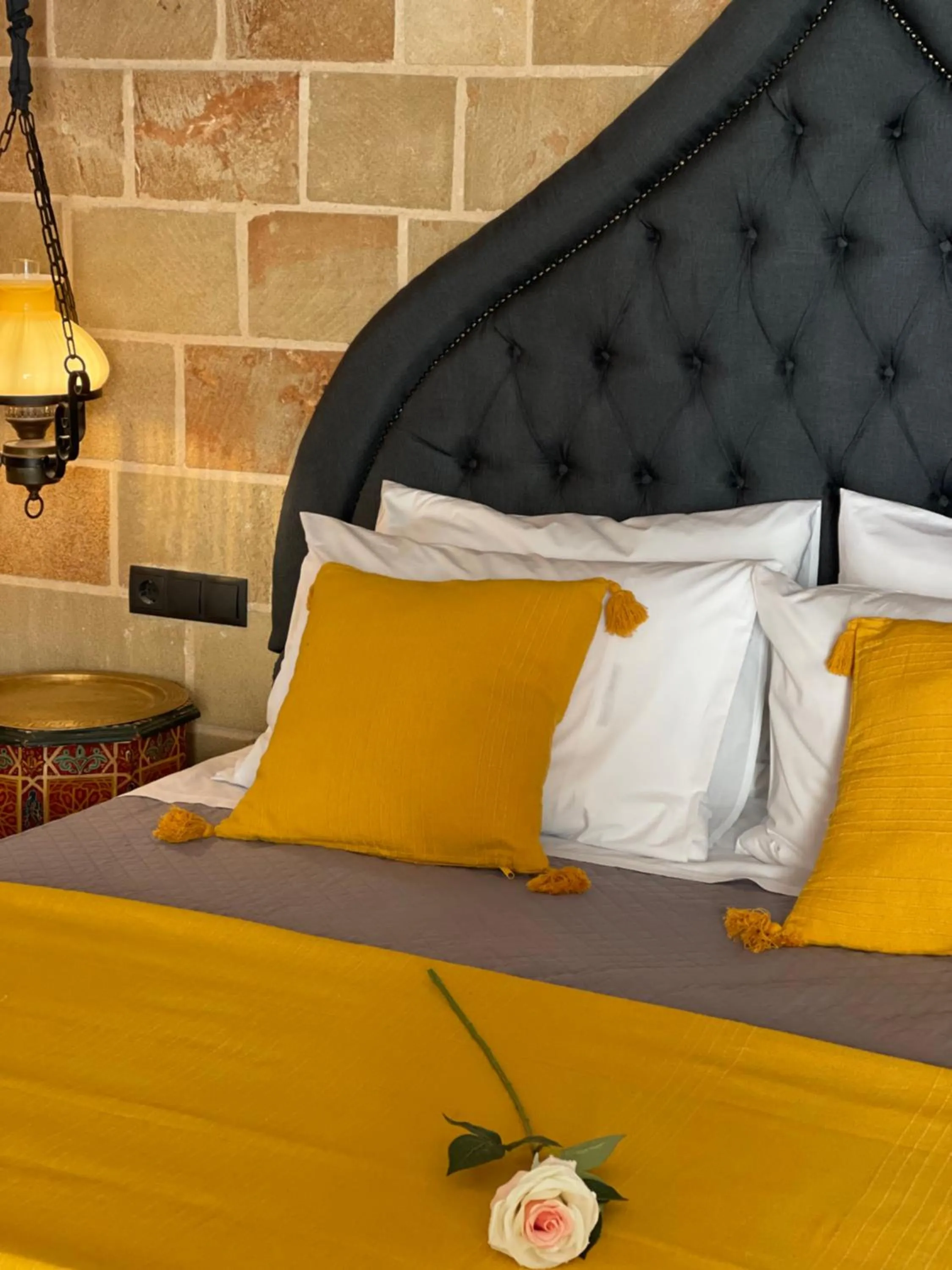 Bed in Utopia Luxury Suites - Old Town