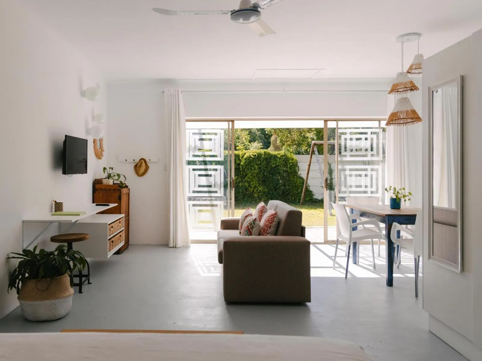 Living room in McLeod's & Stuart's Cottage