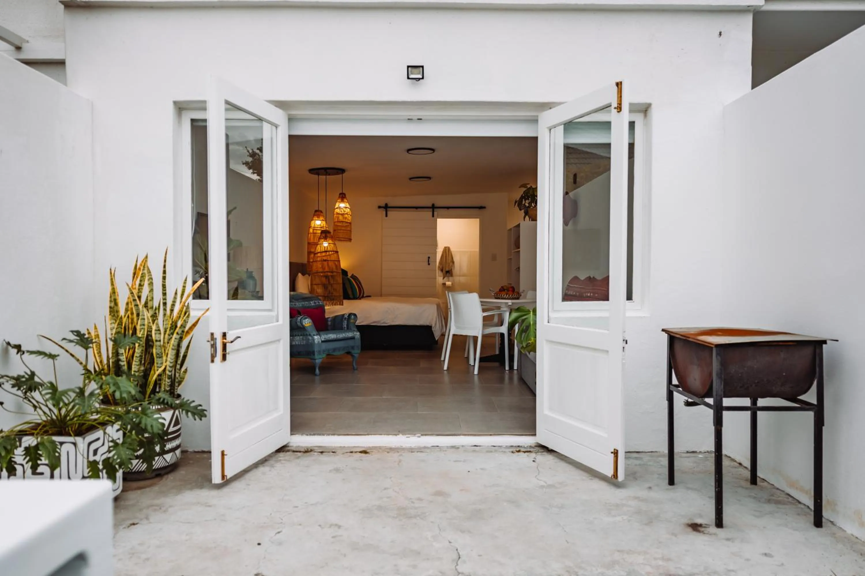 Patio in McLeod's & Stuart's Cottage