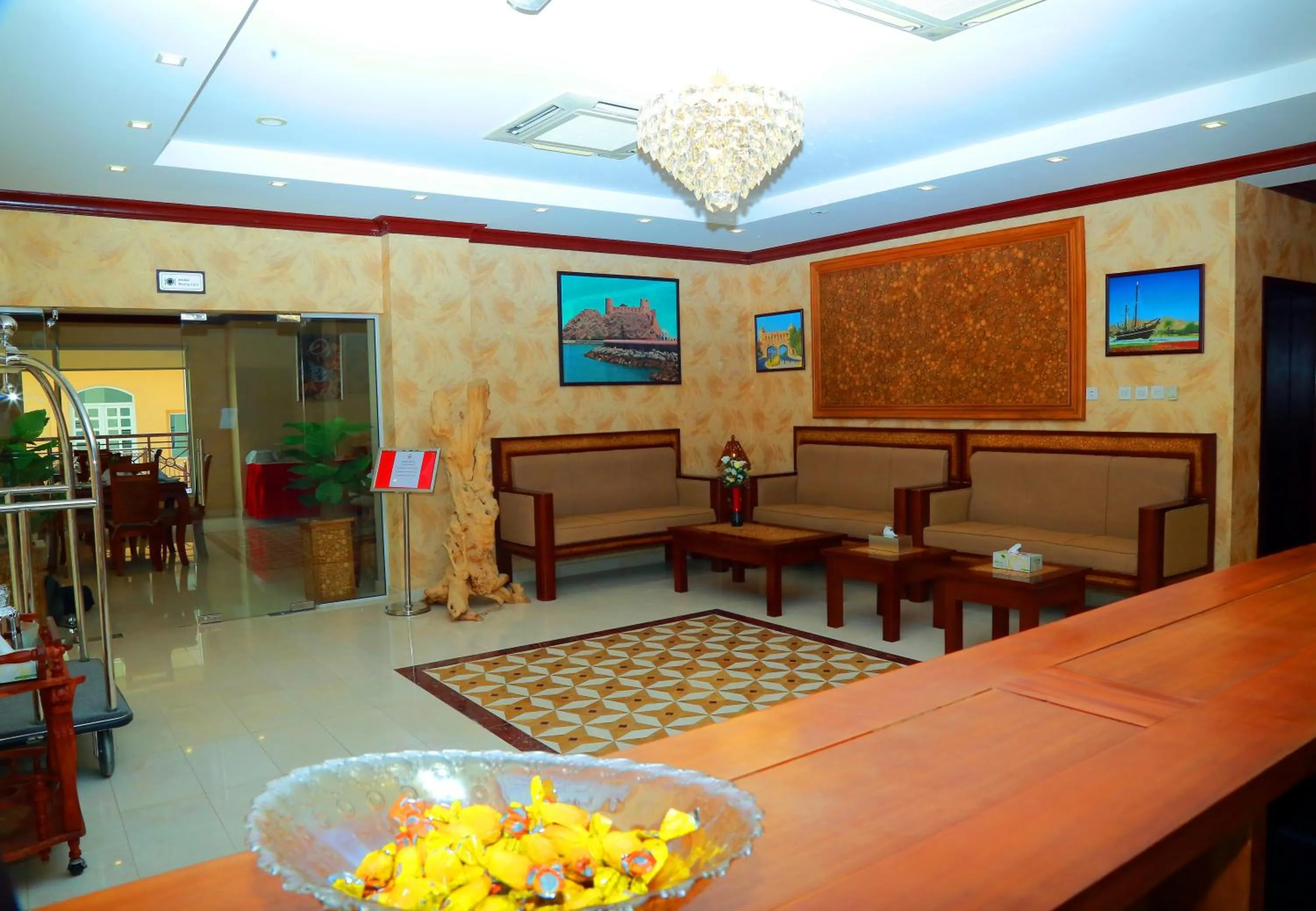 Lobby or reception in ROYAL HOTEL