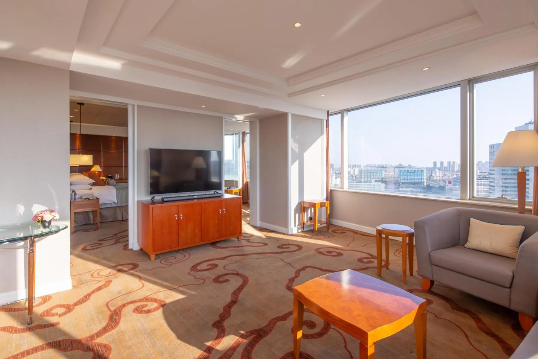 Seating Area in Kai Wah Plaza Hotel
